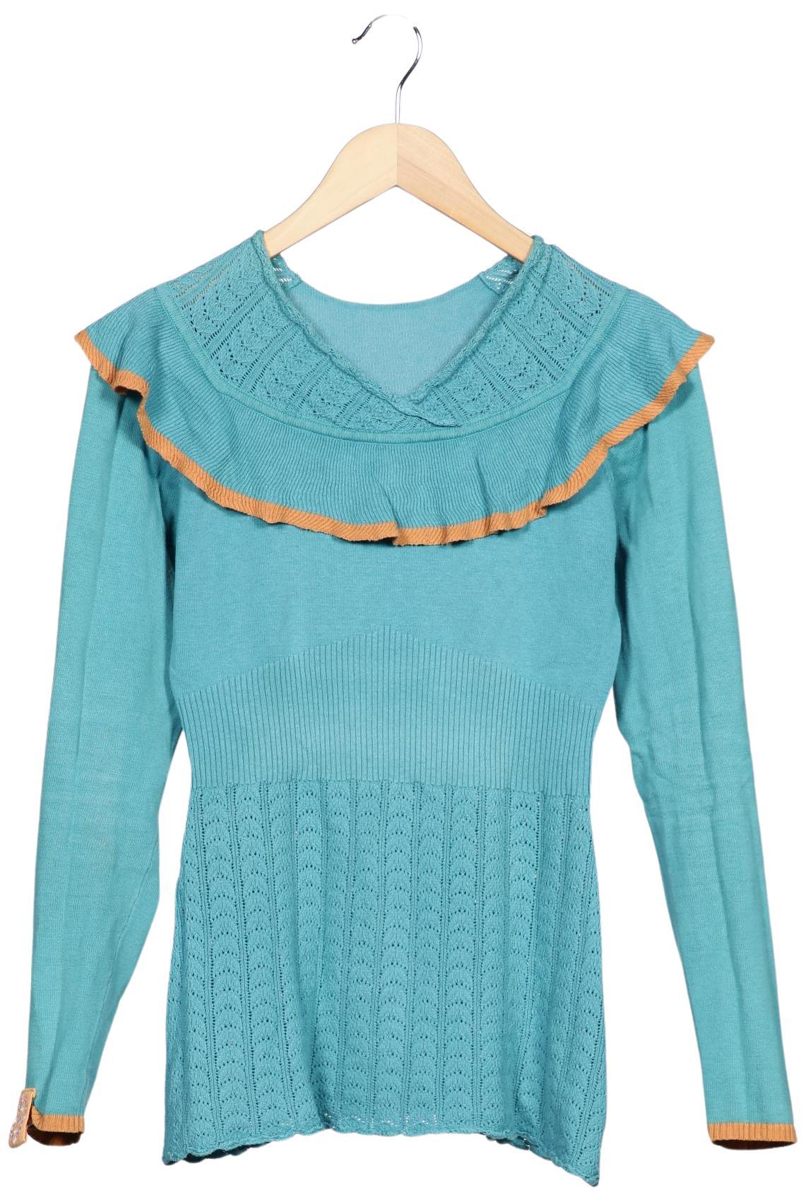 

Blutsgeschwister Damen Pullover, türkis, Gr. 34