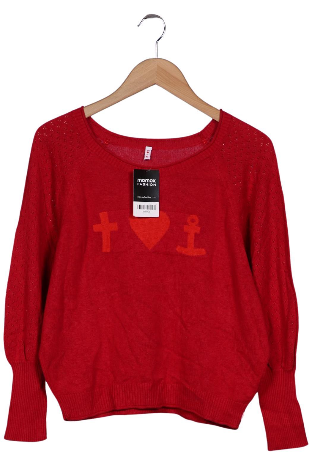 

Blutsgeschwister Damen Pullover, rot, Gr. 34