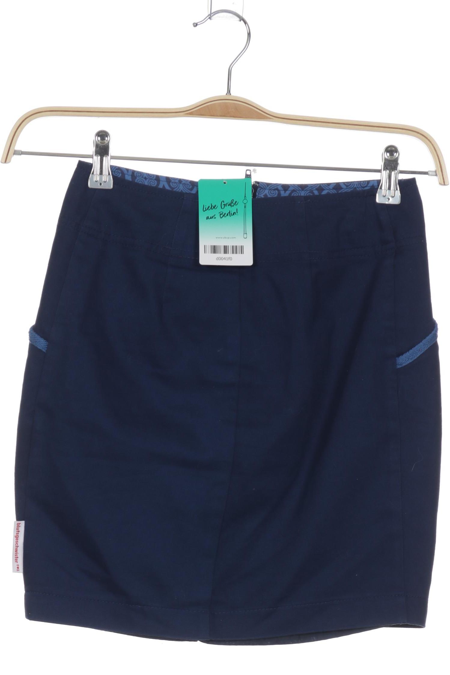 

Blutsgeschwister Damen Rock, blau, Gr. 34