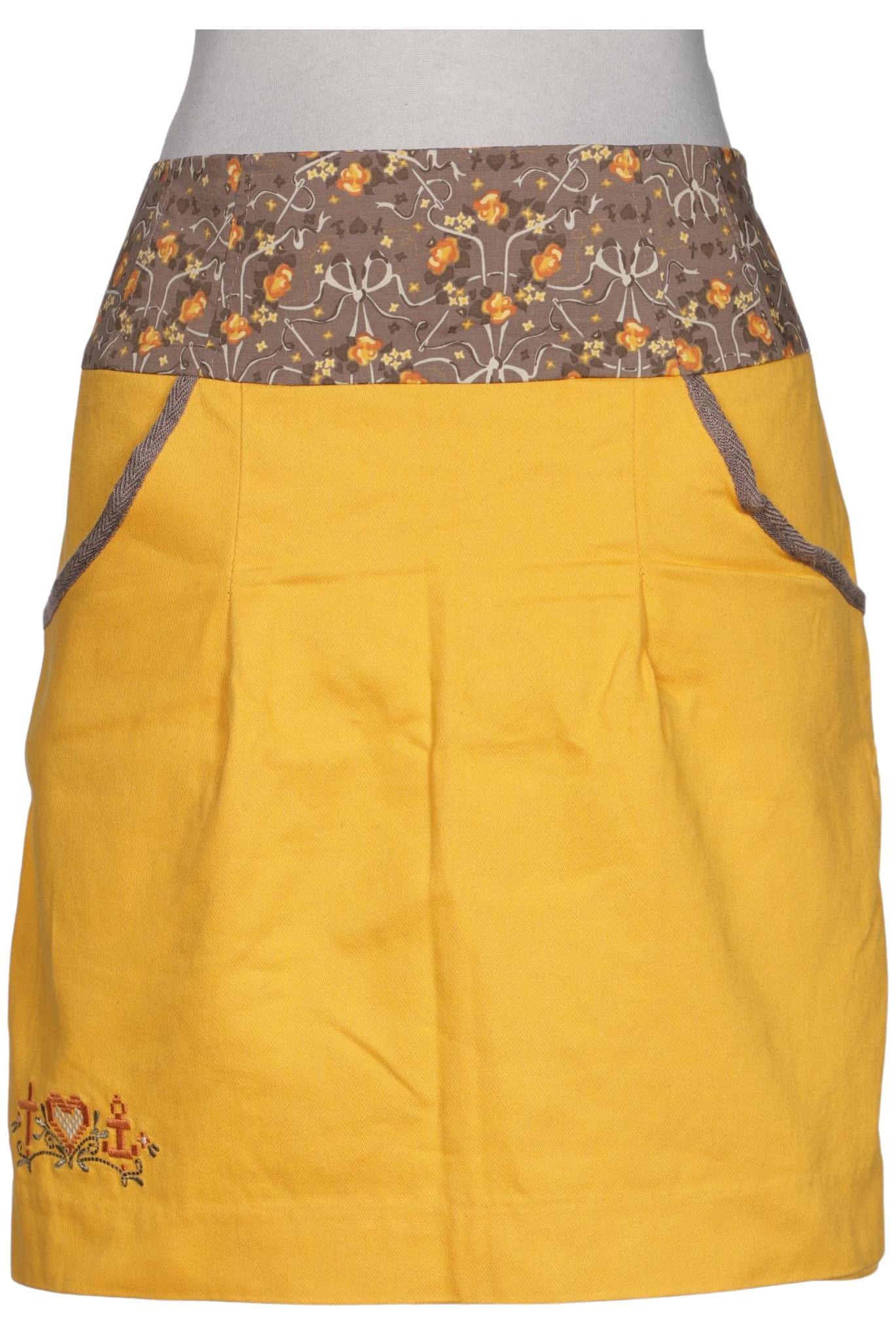 

Blutsgeschwister Damen Rock, gelb, Gr. 38