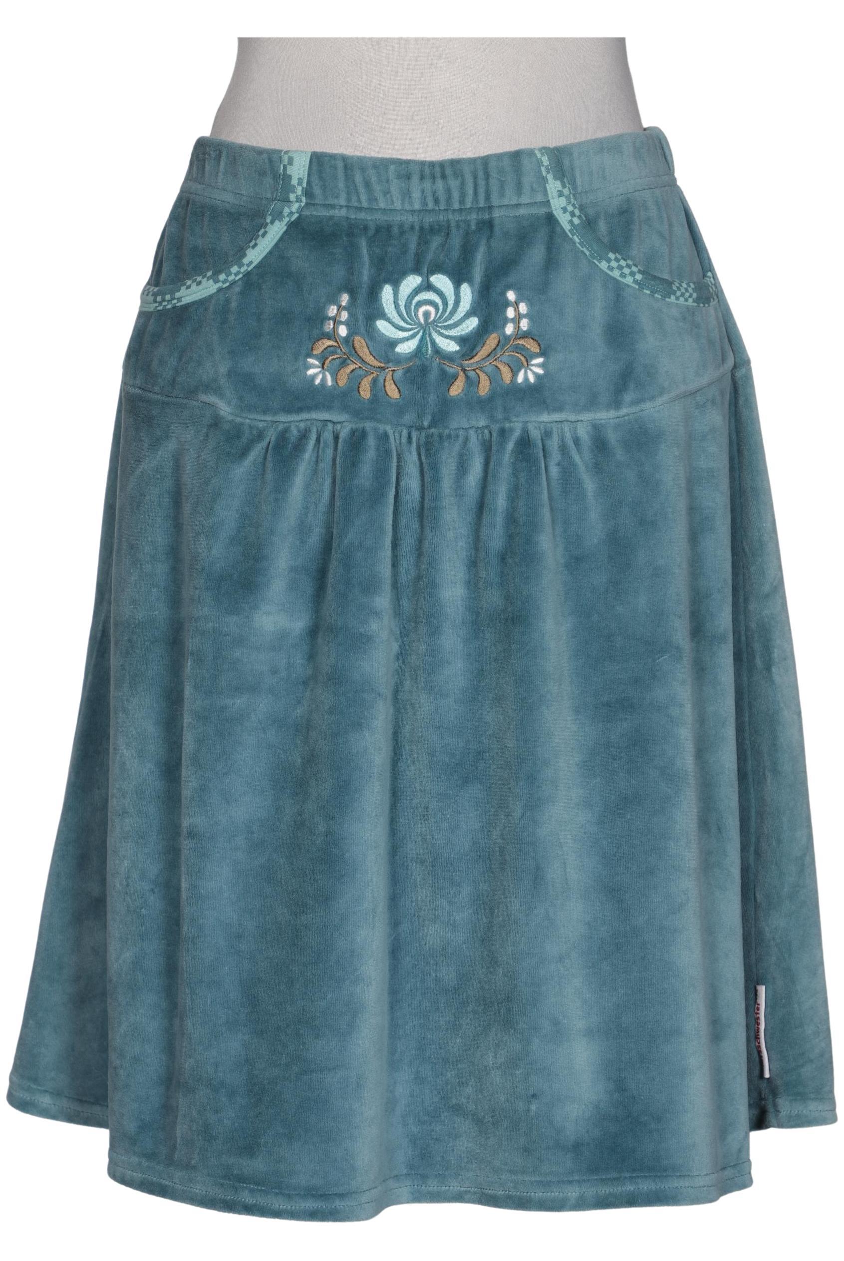 

Blutsgeschwister Damen Rock, türkis, Gr. 36