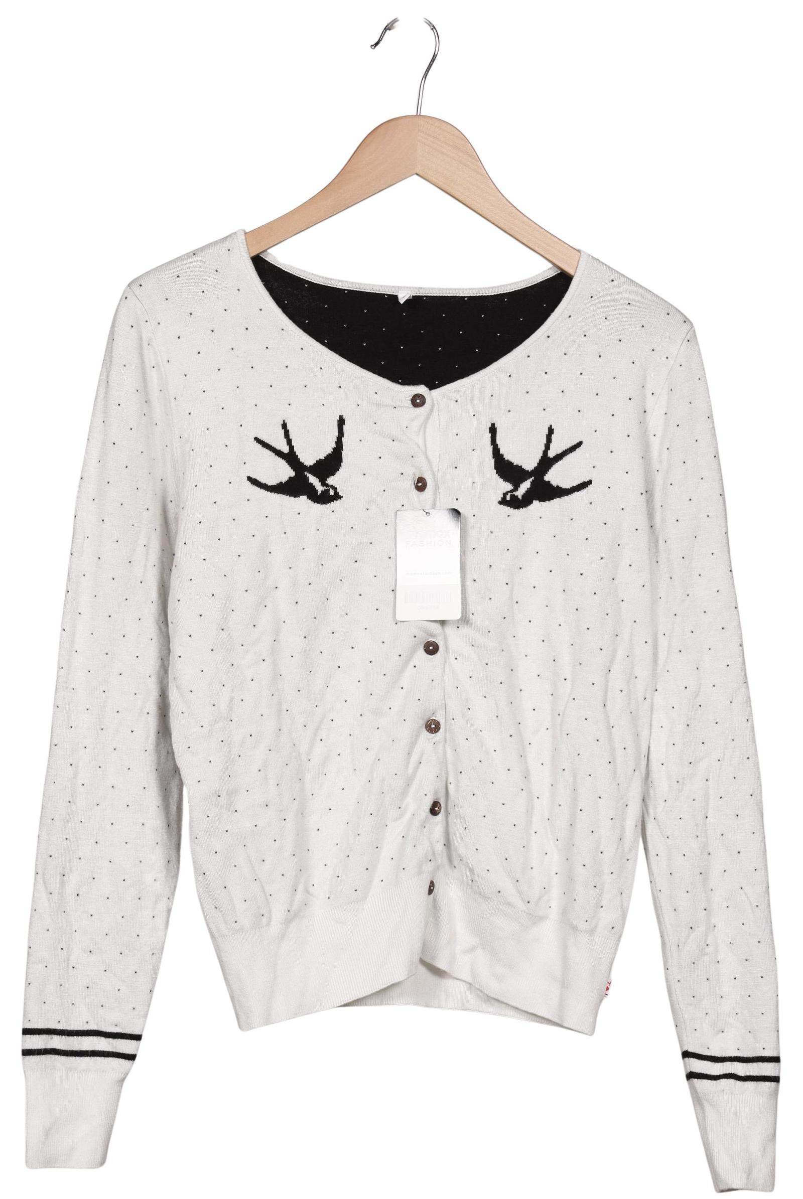 

Blutsgeschwister Damen Strickjacke, weiß, Gr. 42