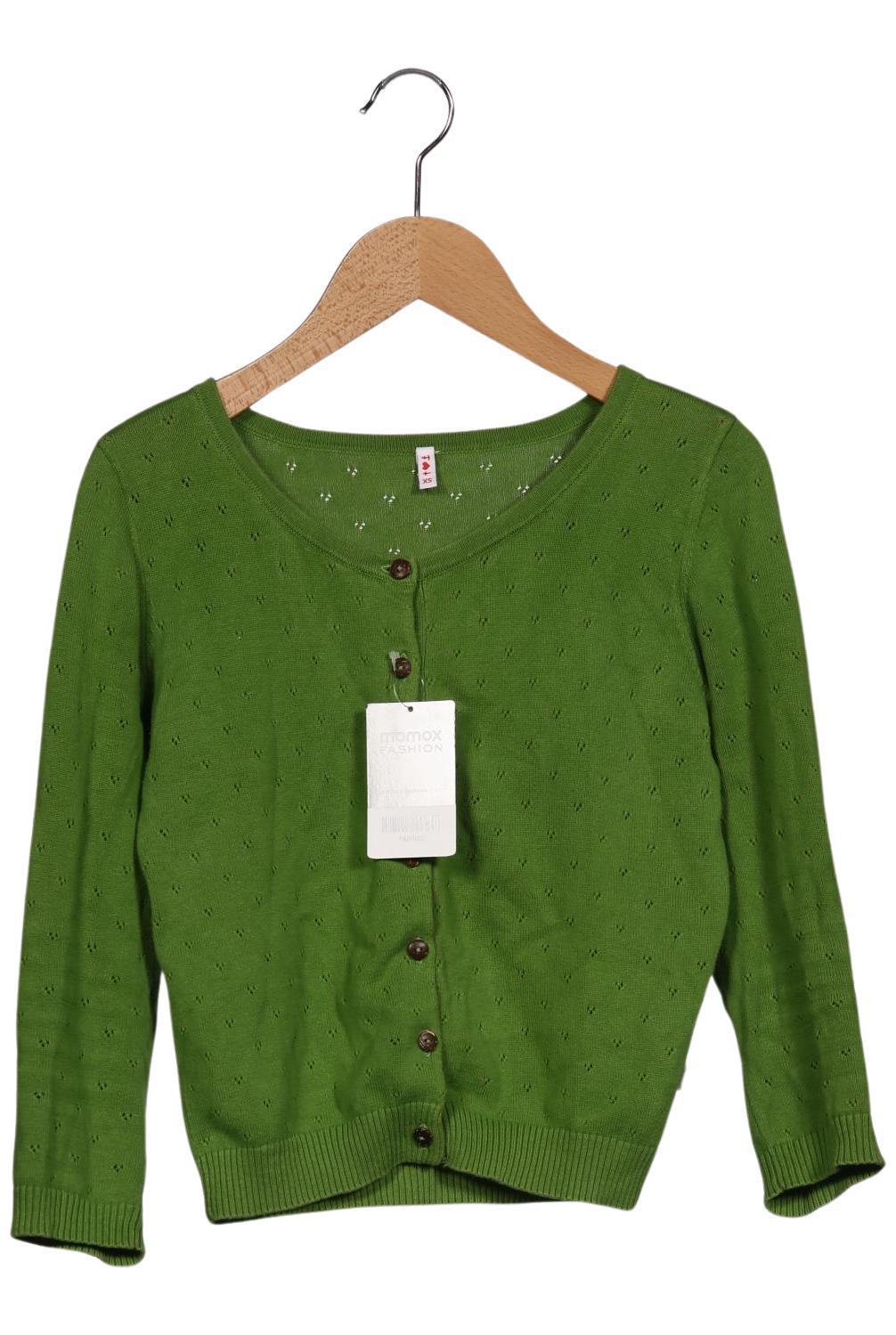 

Blutsgeschwister Damen Strickjacke, grün, Gr. 34