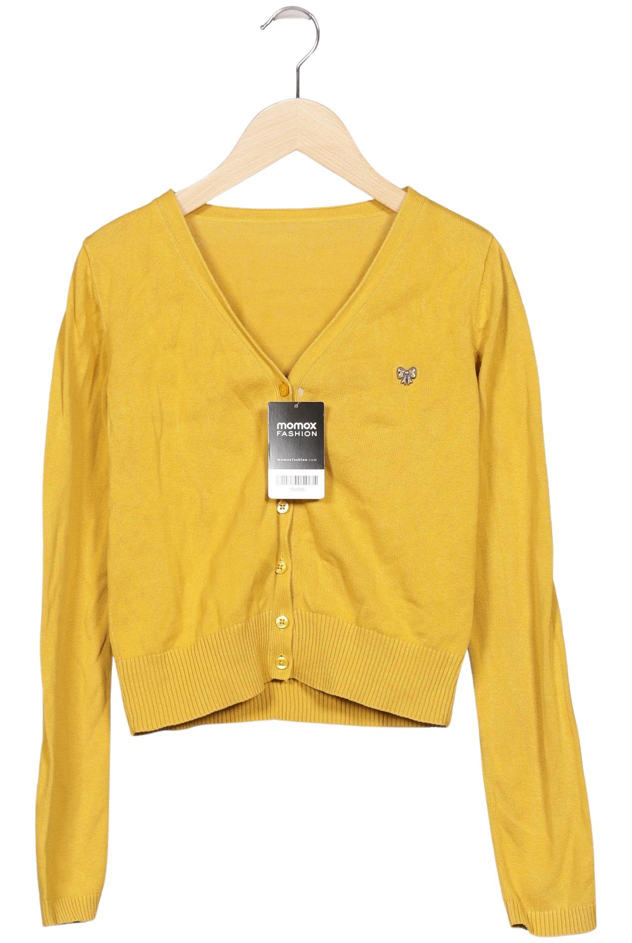 

Blutsgeschwister Damen Strickjacke, gelb, Gr. 34