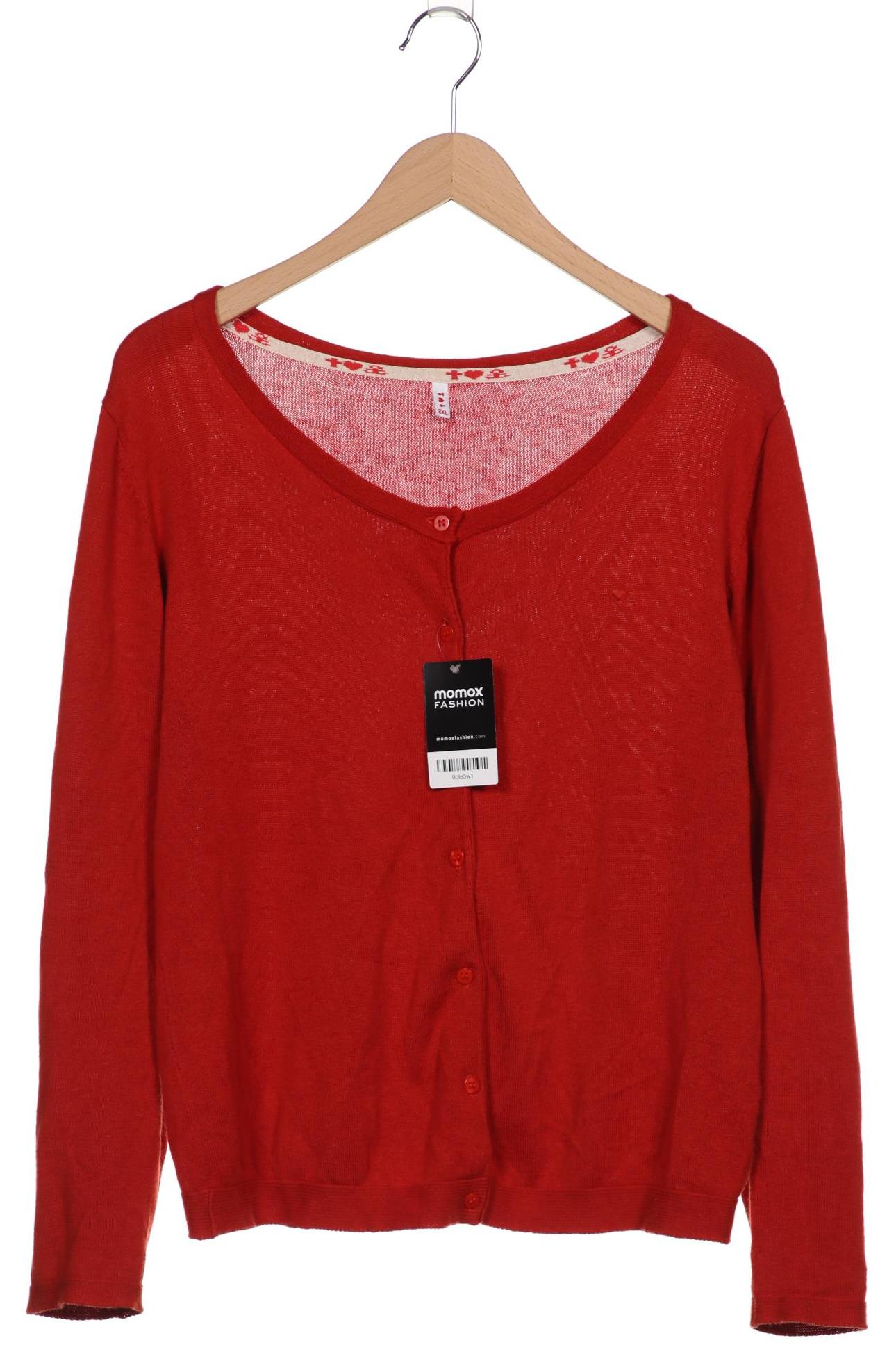 

Blutsgeschwister Damen Strickjacke, rot, Gr. 46
