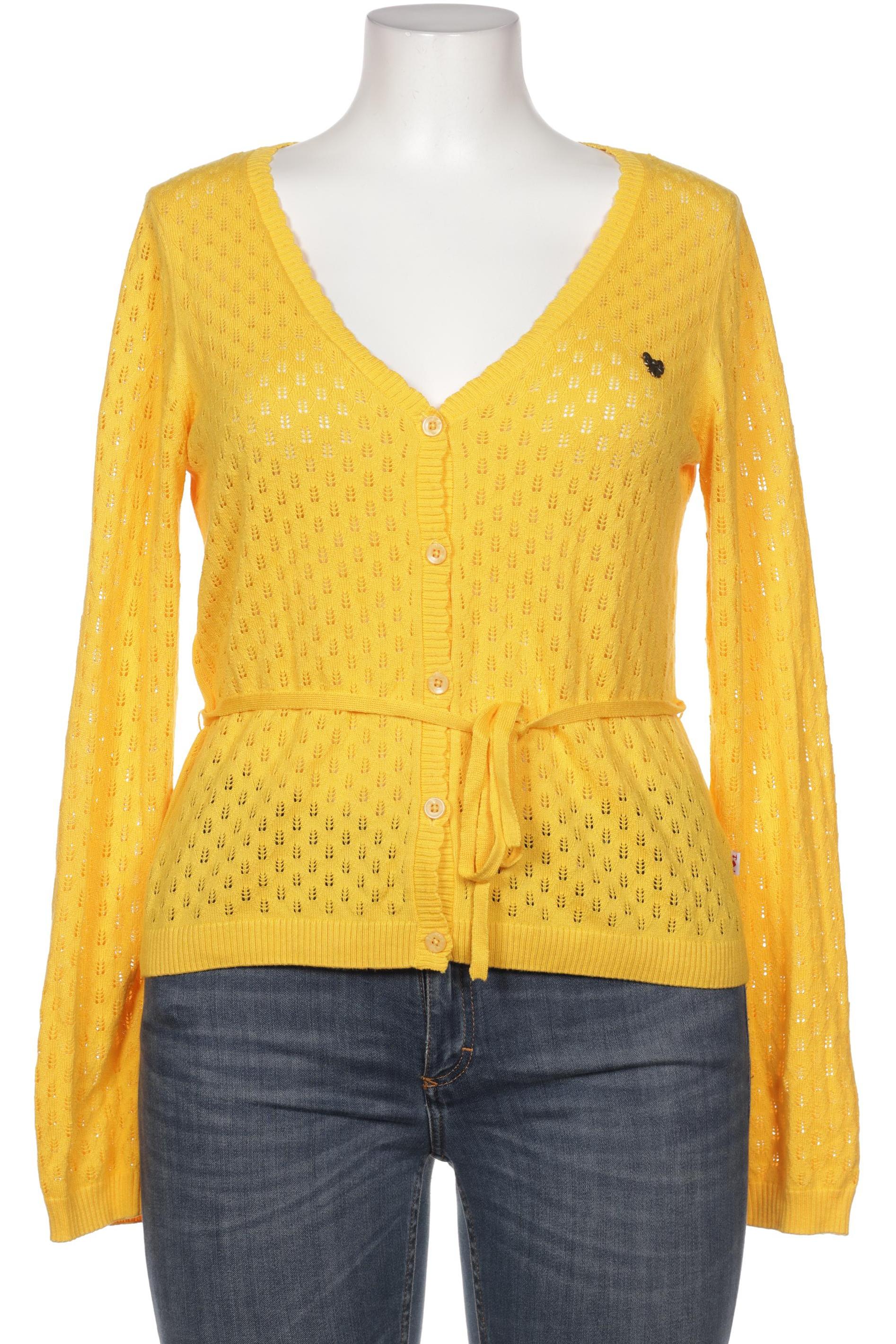 

Blutsgeschwister Damen Strickjacke, gelb, Gr. 42