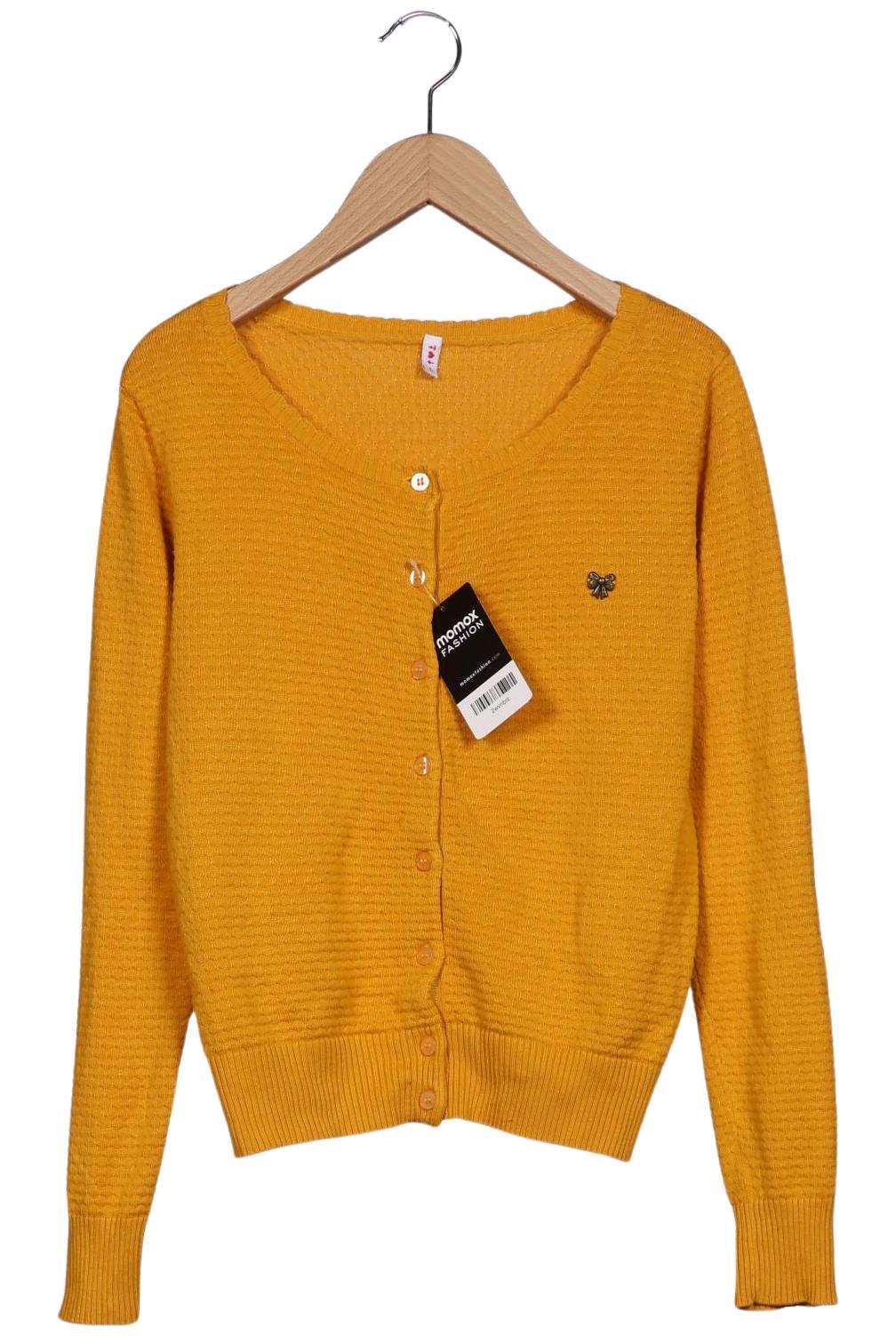 

Blutsgeschwister Damen Strickjacke, gelb, Gr. 42