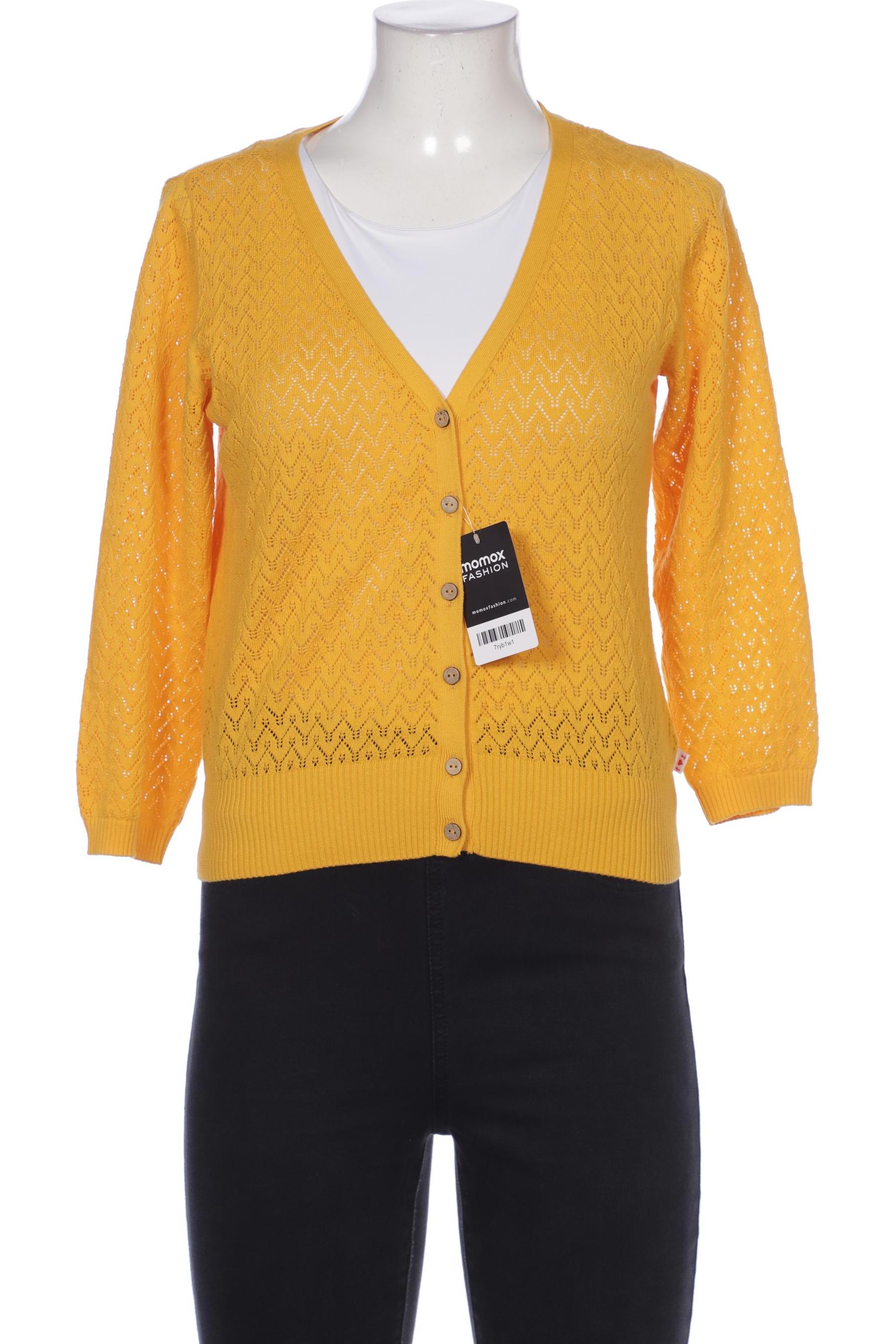 

Blutsgeschwister Damen Strickjacke, gelb, Gr. 42