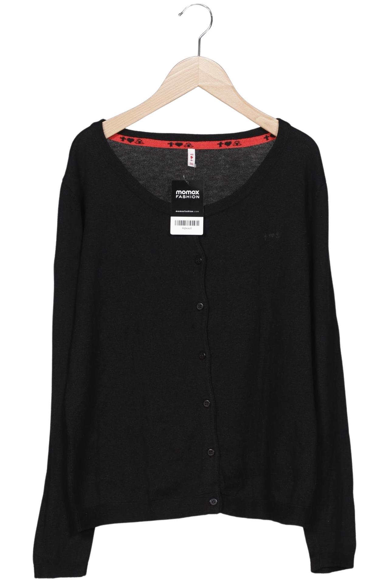 

Blutsgeschwister Damen Strickjacke, schwarz, Gr. 46