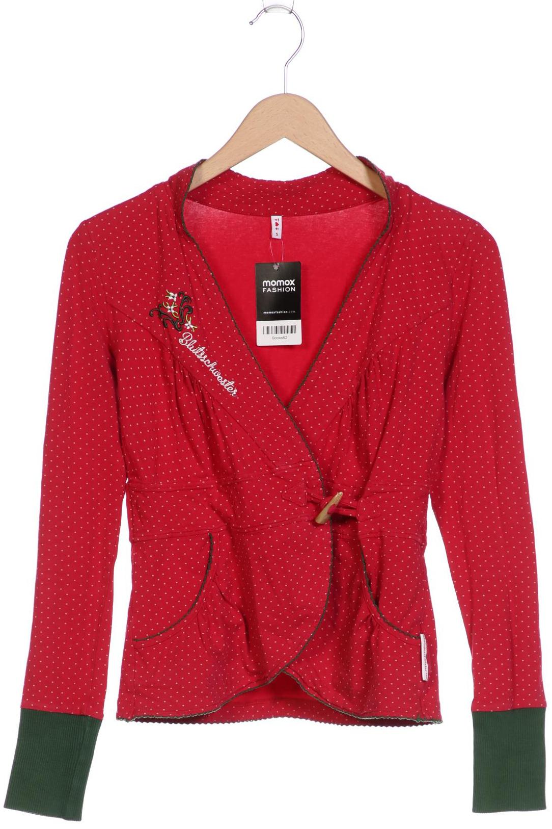 

Blutsgeschwister Damen Strickjacke, rot, Gr. 36