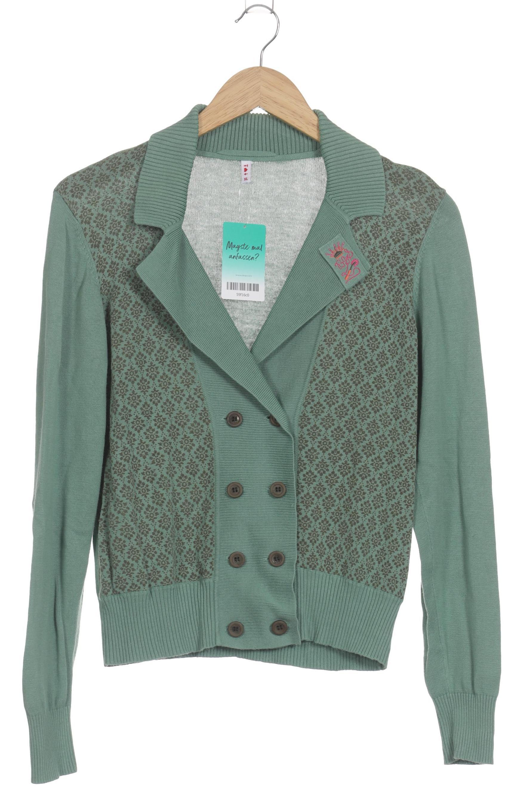 

Blutsgeschwister Damen Strickjacke, grün, Gr.