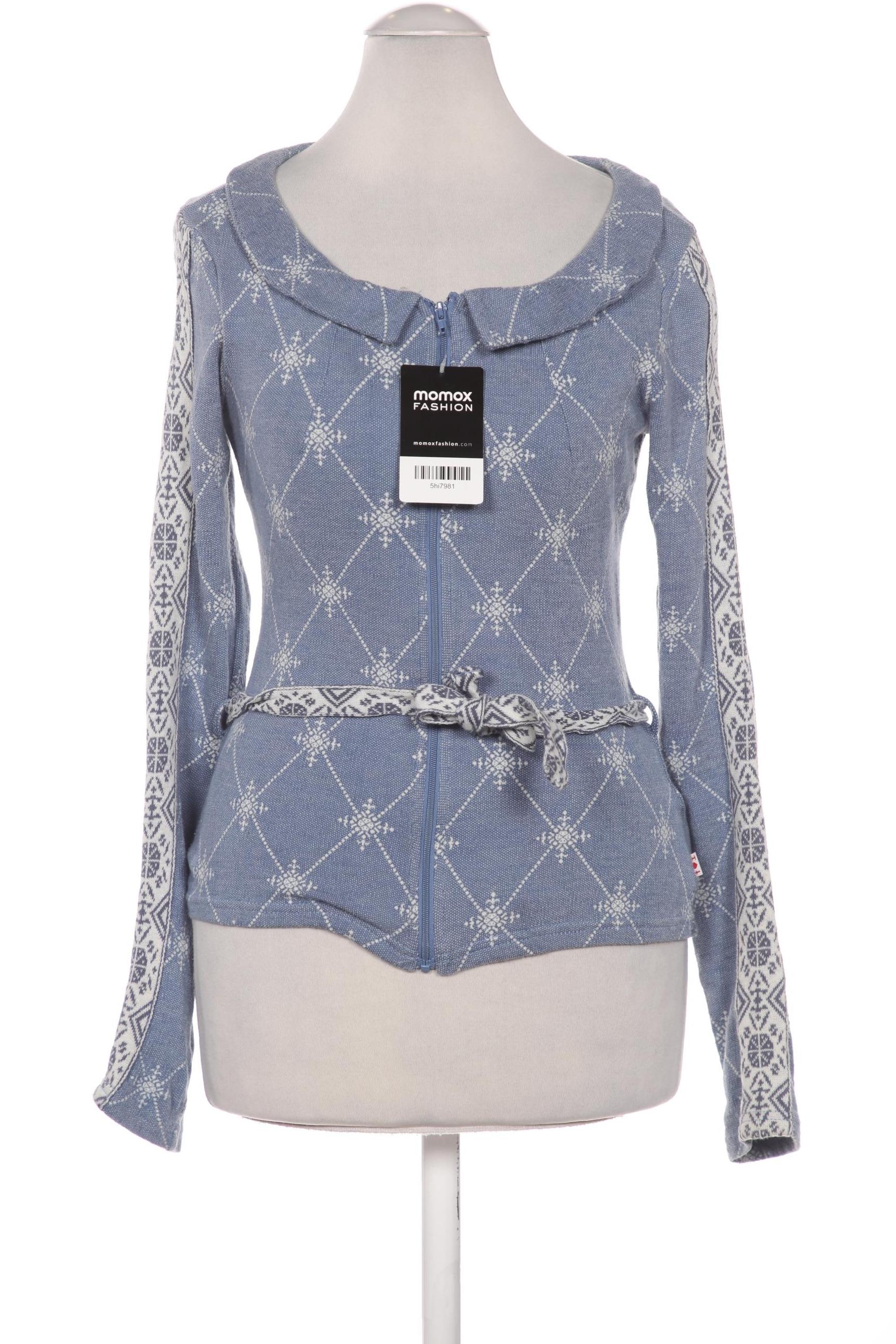 

Blutsgeschwister Damen Strickjacke, blau, Gr. 34