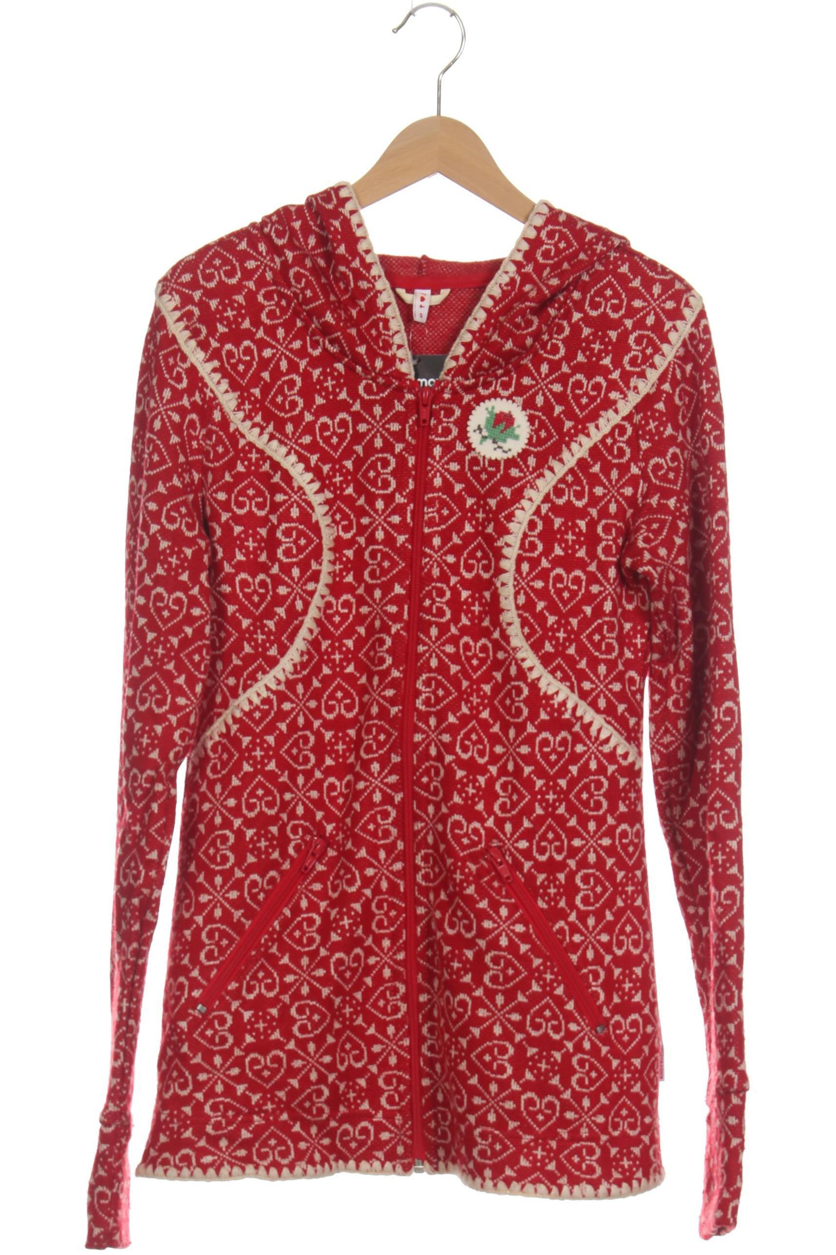 

Blutsgeschwister Damen Kapuzenpullover, rot, Gr.