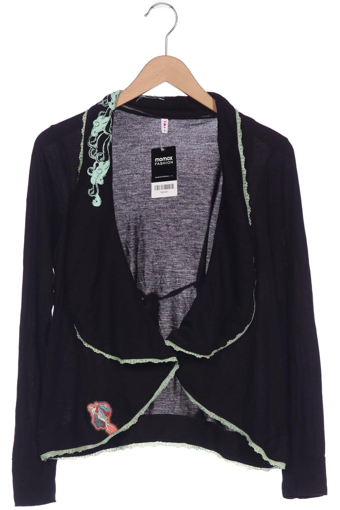 

Blutsgeschwister Damen Strickjacke, schwarz, Gr. 42