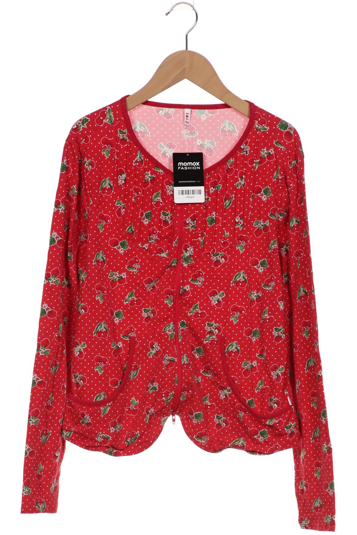 

Blutsgeschwister Damen Strickjacke, rot, Gr. 46