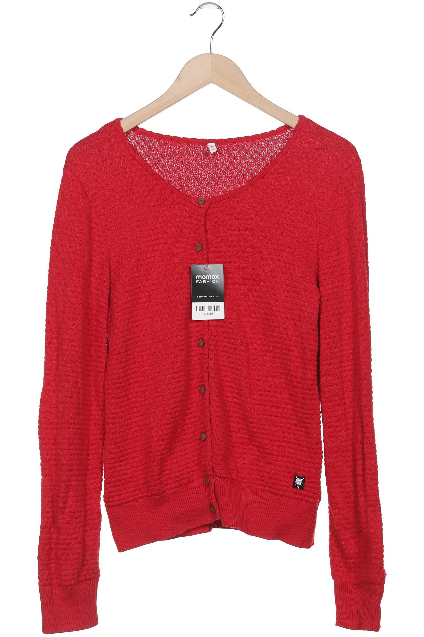 

Blutsgeschwister Damen Strickjacke, rot, Gr. 42