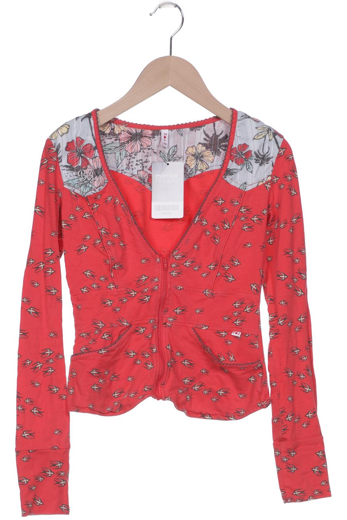 

Blutsgeschwister Damen Strickjacke, rot, Gr. 34