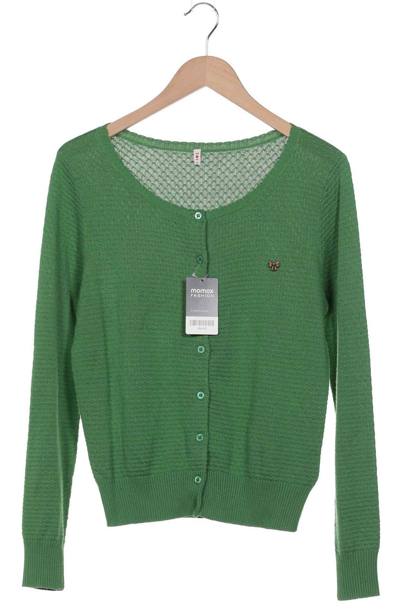 

Blutsgeschwister Damen Strickjacke, grün, Gr. 42