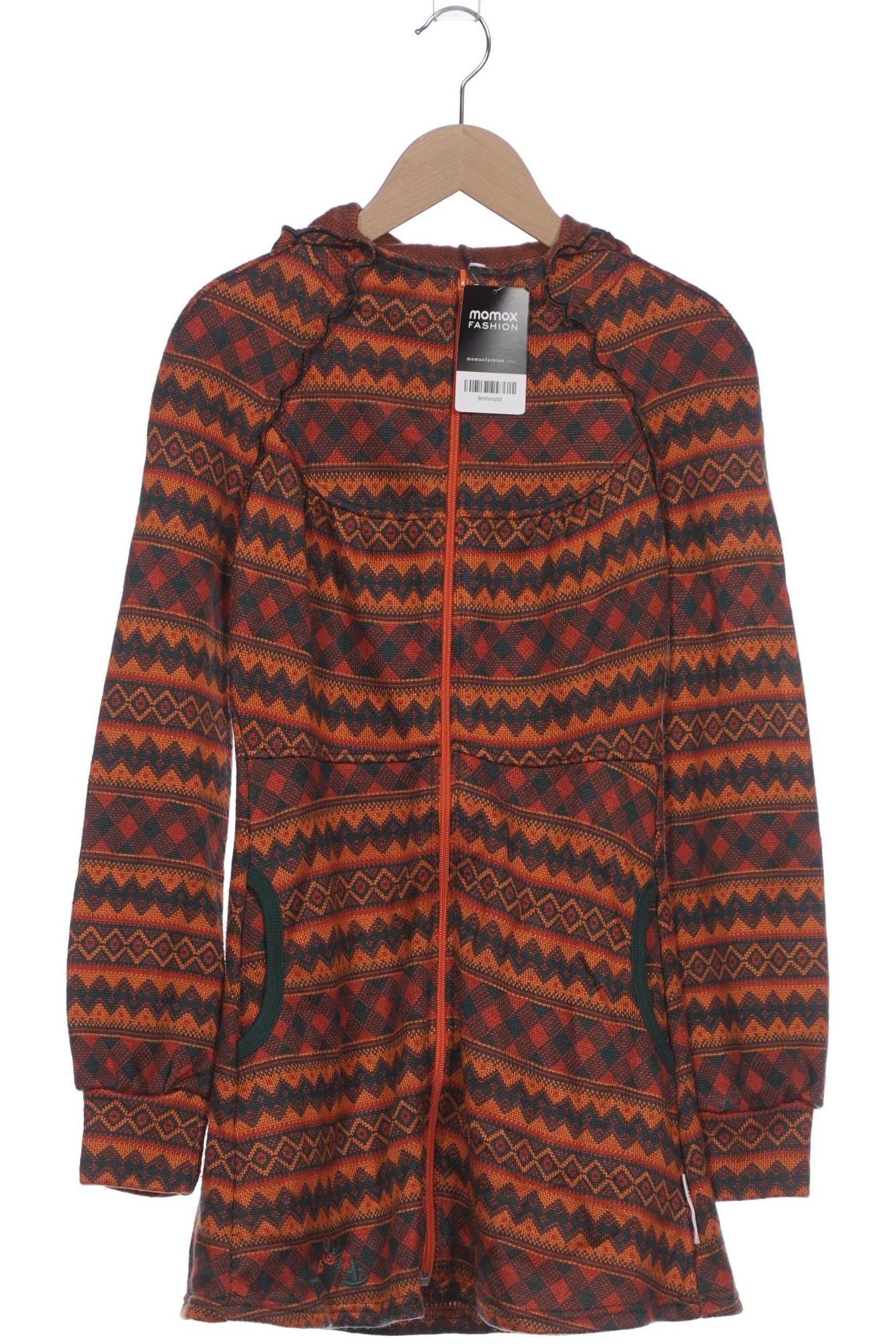 Thumbnail - Blutsgeschwister Damen Strickjacke, orange, Gr. 34