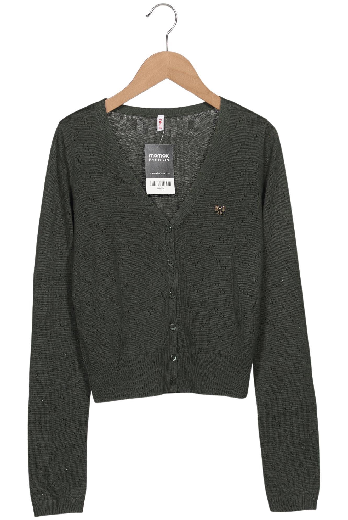 

Blutsgeschwister Damen Strickjacke, grün, Gr. 34