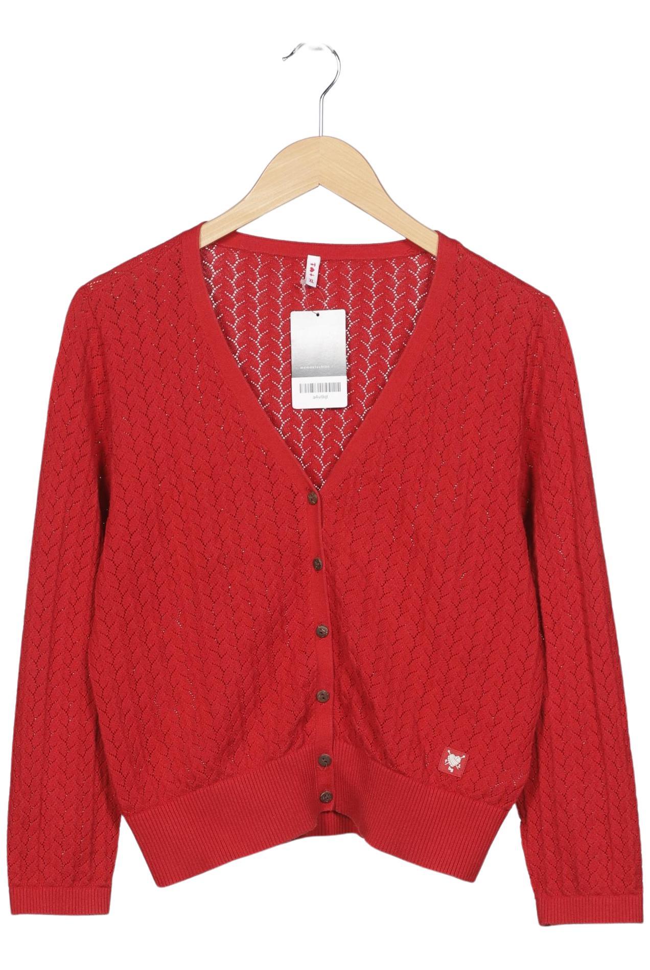 

Blutsgeschwister Damen Strickjacke, rot, Gr. 44