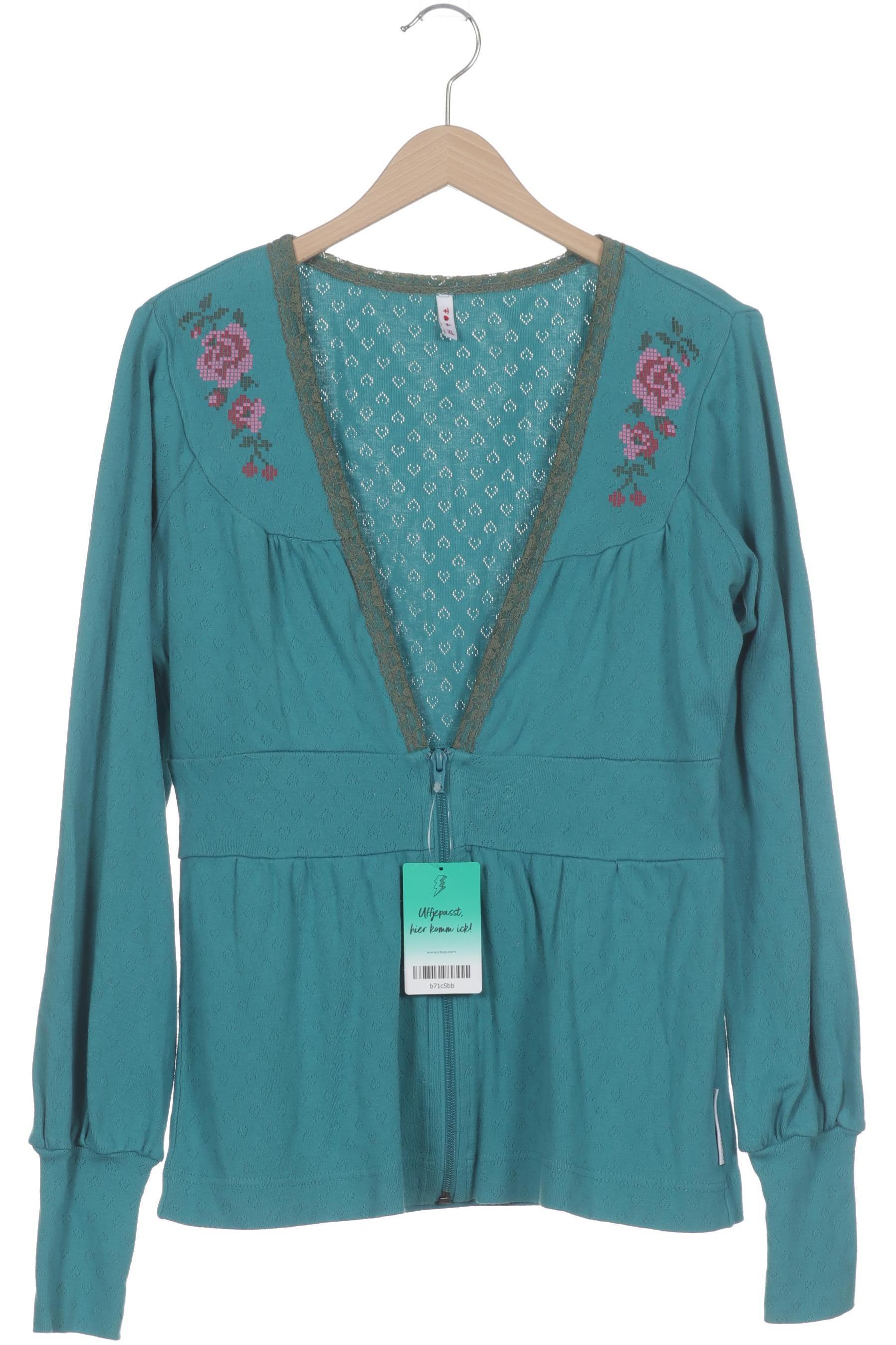 

Blutsgeschwister Damen Strickjacke, türkis, Gr.