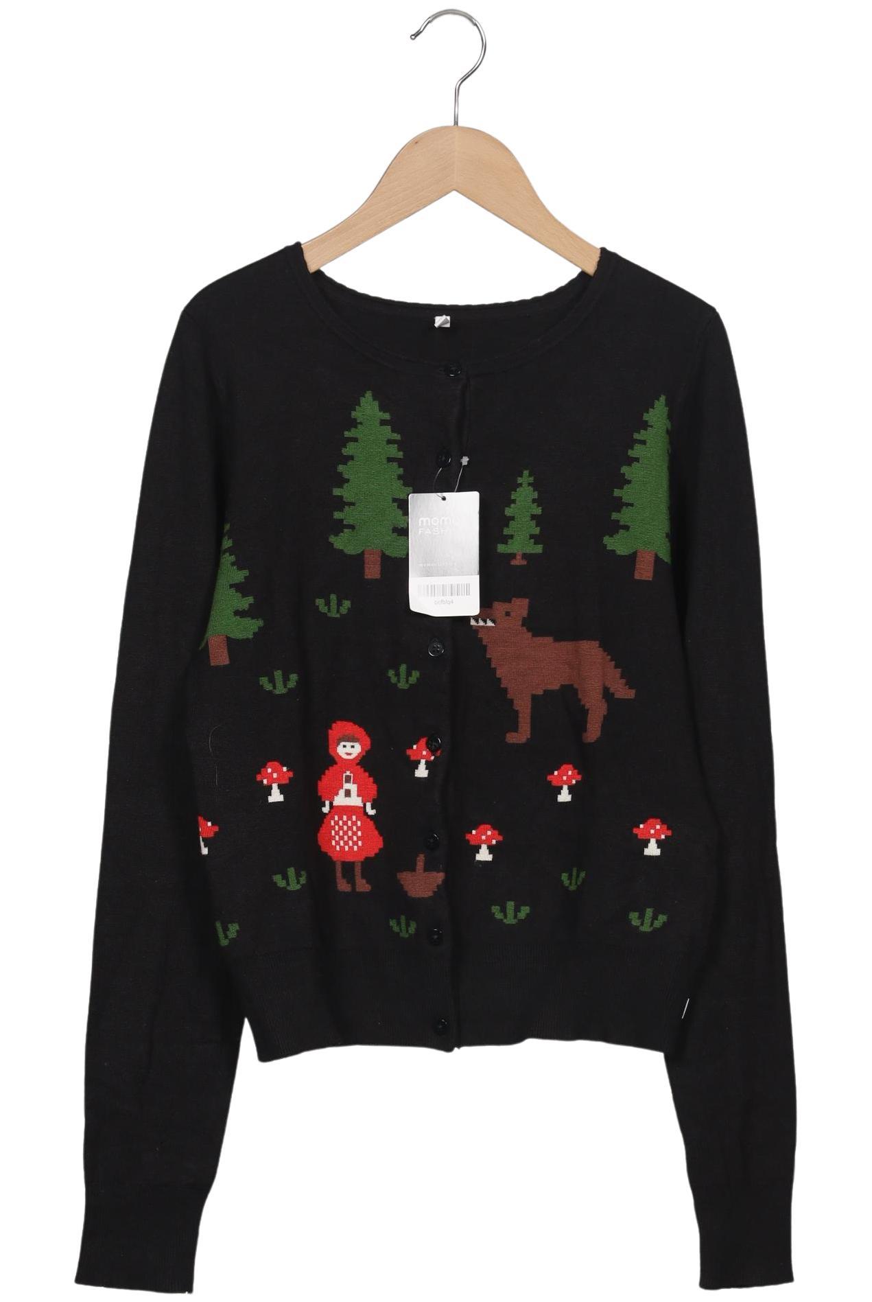 

Blutsgeschwister Damen Strickjacke, schwarz, Gr. 36