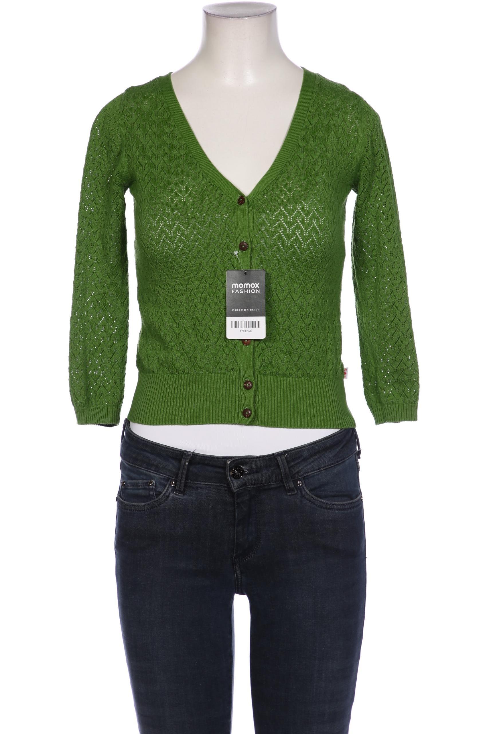 

Blutsgeschwister Damen Strickjacke, grün, Gr. 34