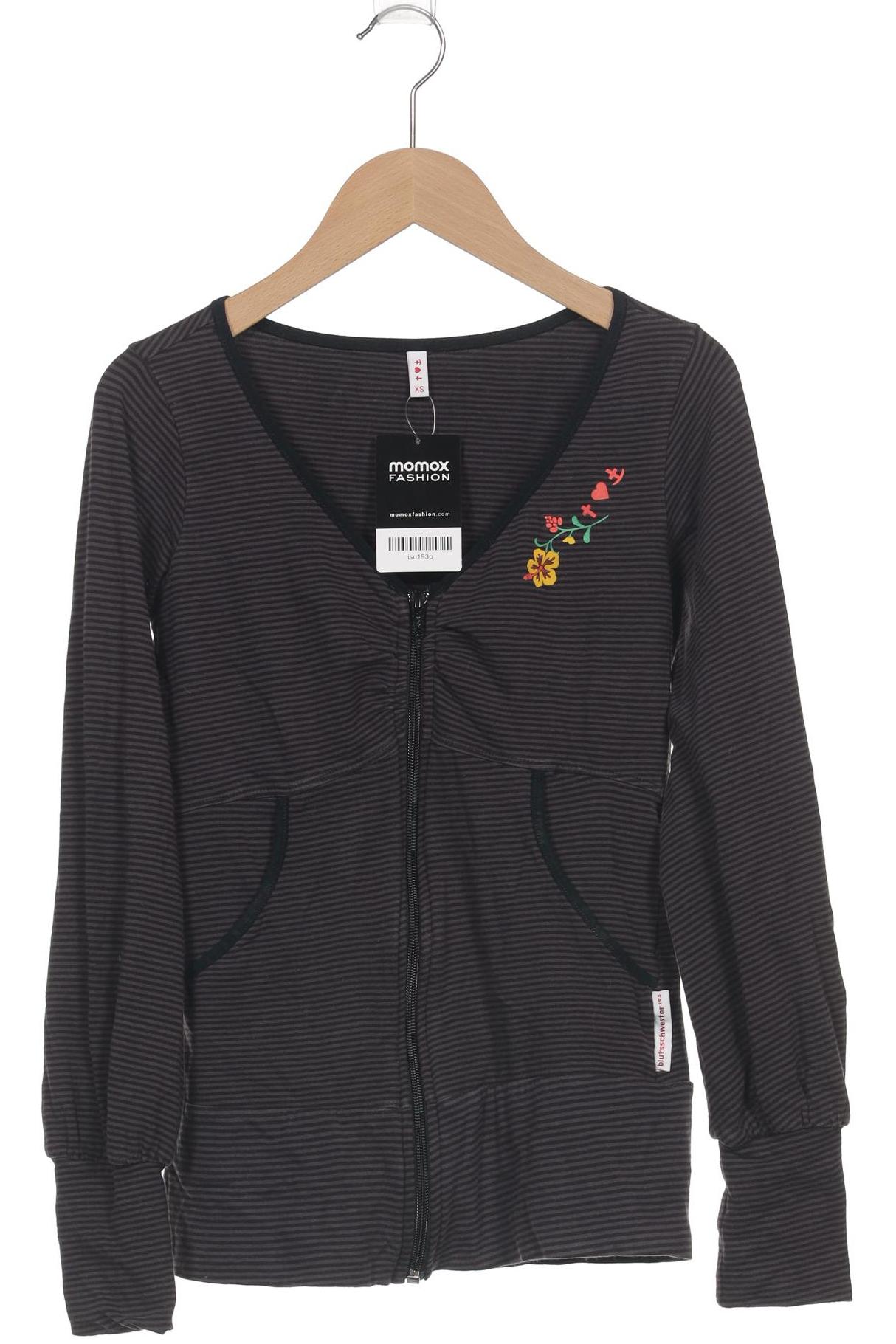 

Blutsgeschwister Damen Strickjacke, schwarz, Gr. 34