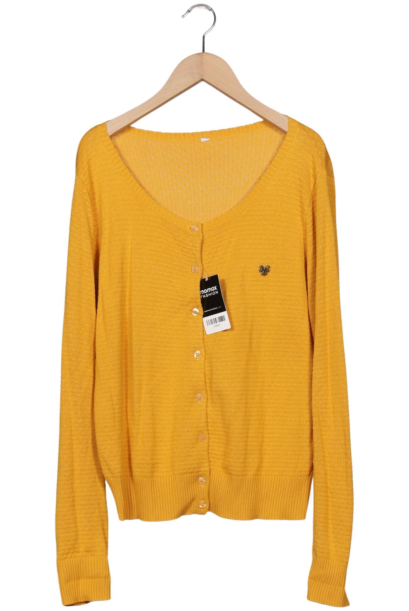 

Blutsgeschwister Damen Strickjacke, gelb, Gr. 44