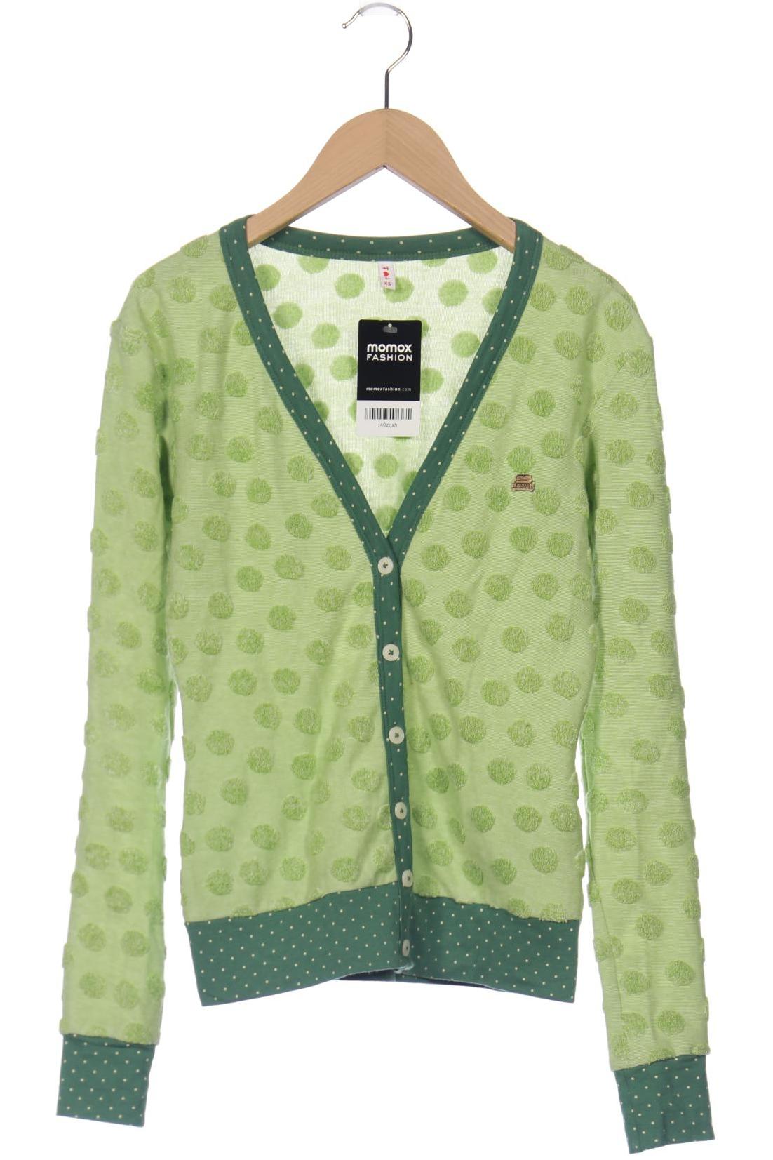 

Blutsgeschwister Damen Strickjacke, grün, Gr. 34