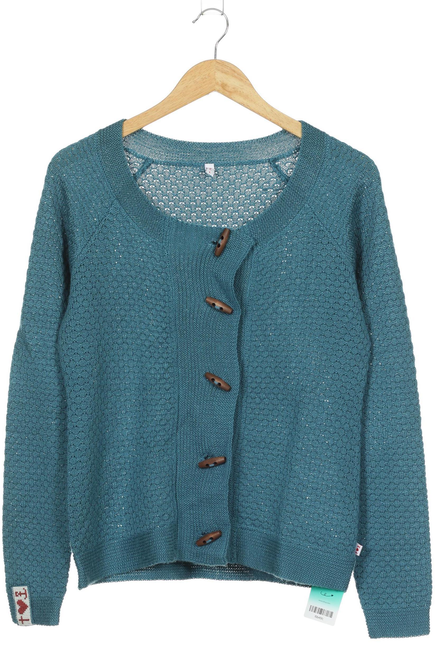 

Blutsgeschwister Damen Strickjacke, türkis, Gr.