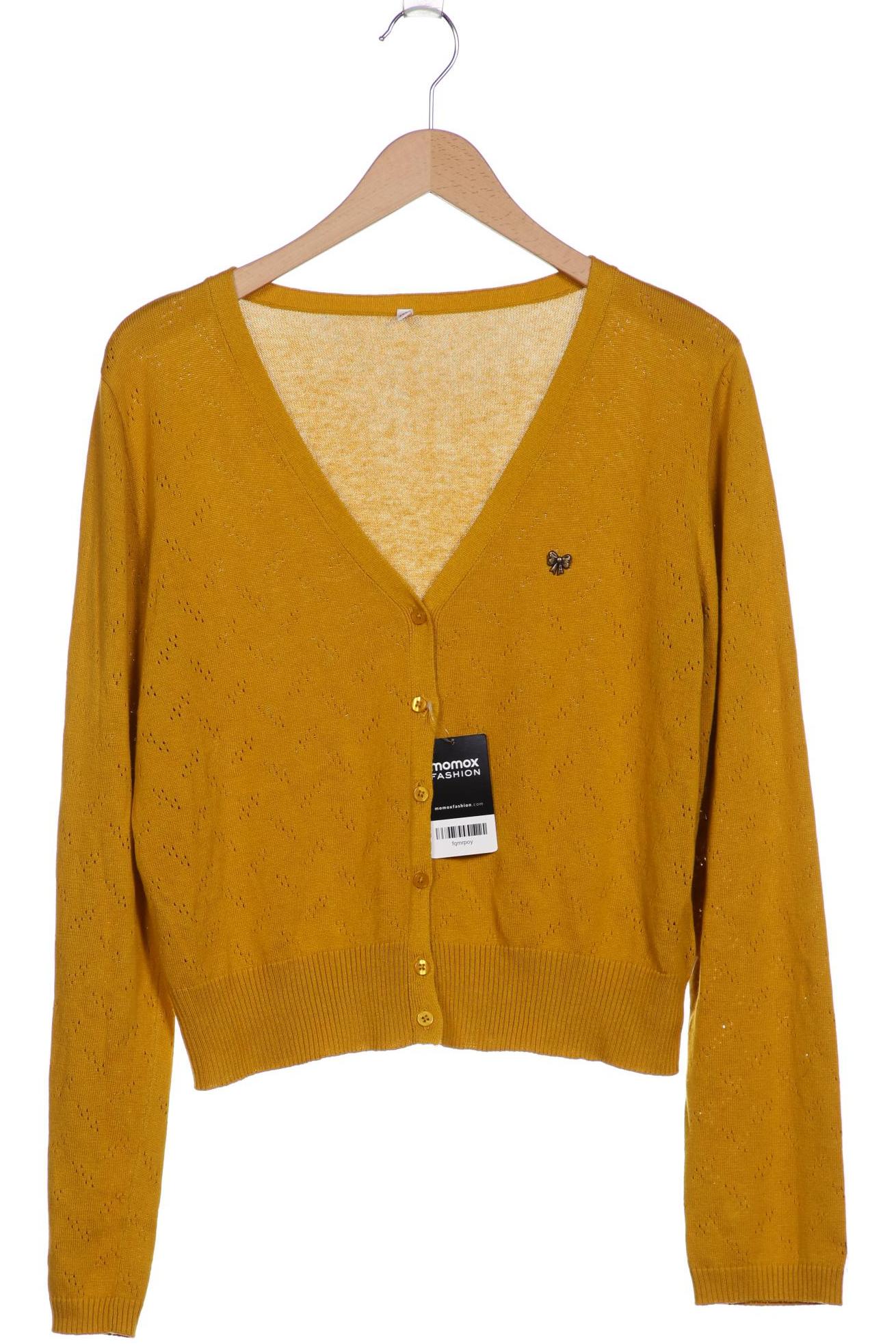 

Blutsgeschwister Damen Strickjacke, gelb, Gr. 46