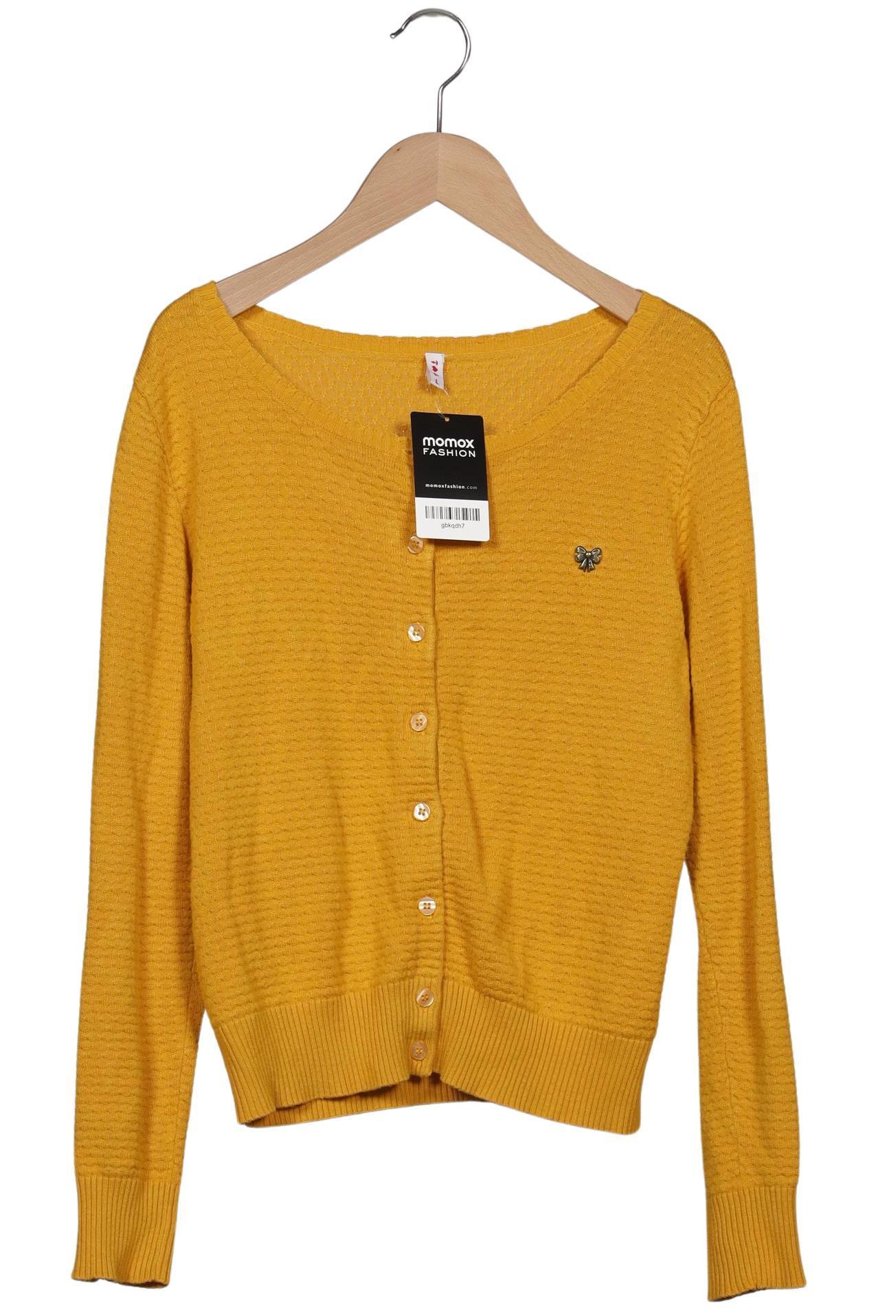 

Blutsgeschwister Damen Strickjacke, gelb, Gr. 42