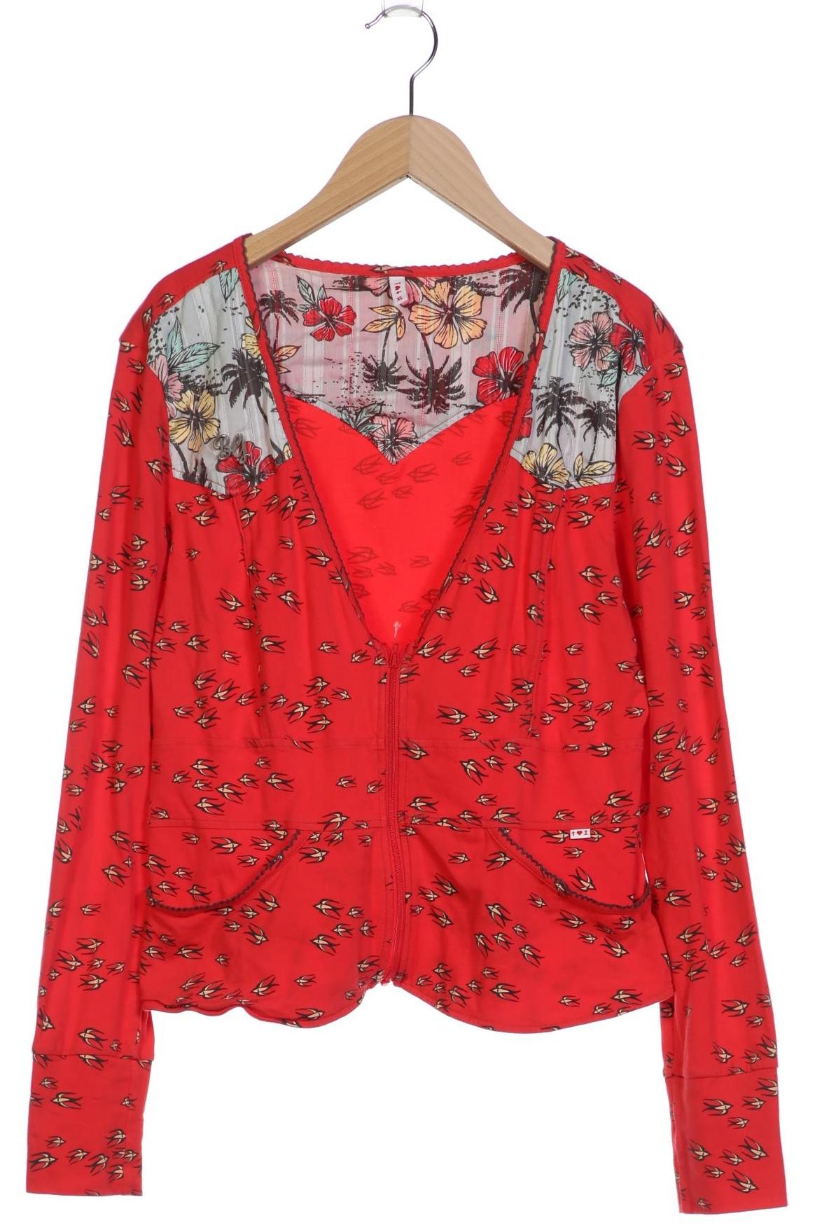 

Blutsgeschwister Damen Strickjacke, rot, Gr. 44