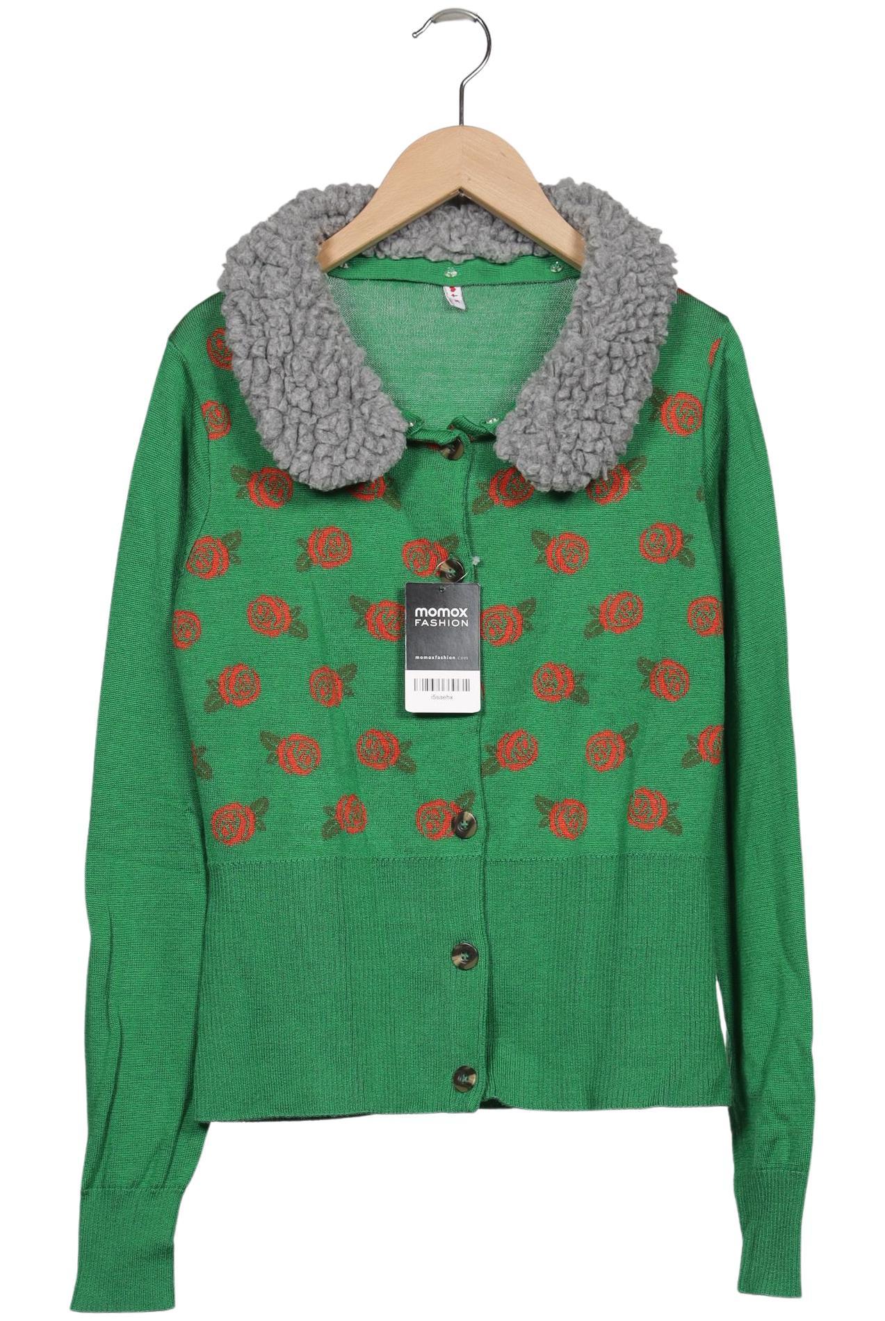 

Blutsgeschwister Damen Strickjacke, grün, Gr. 38