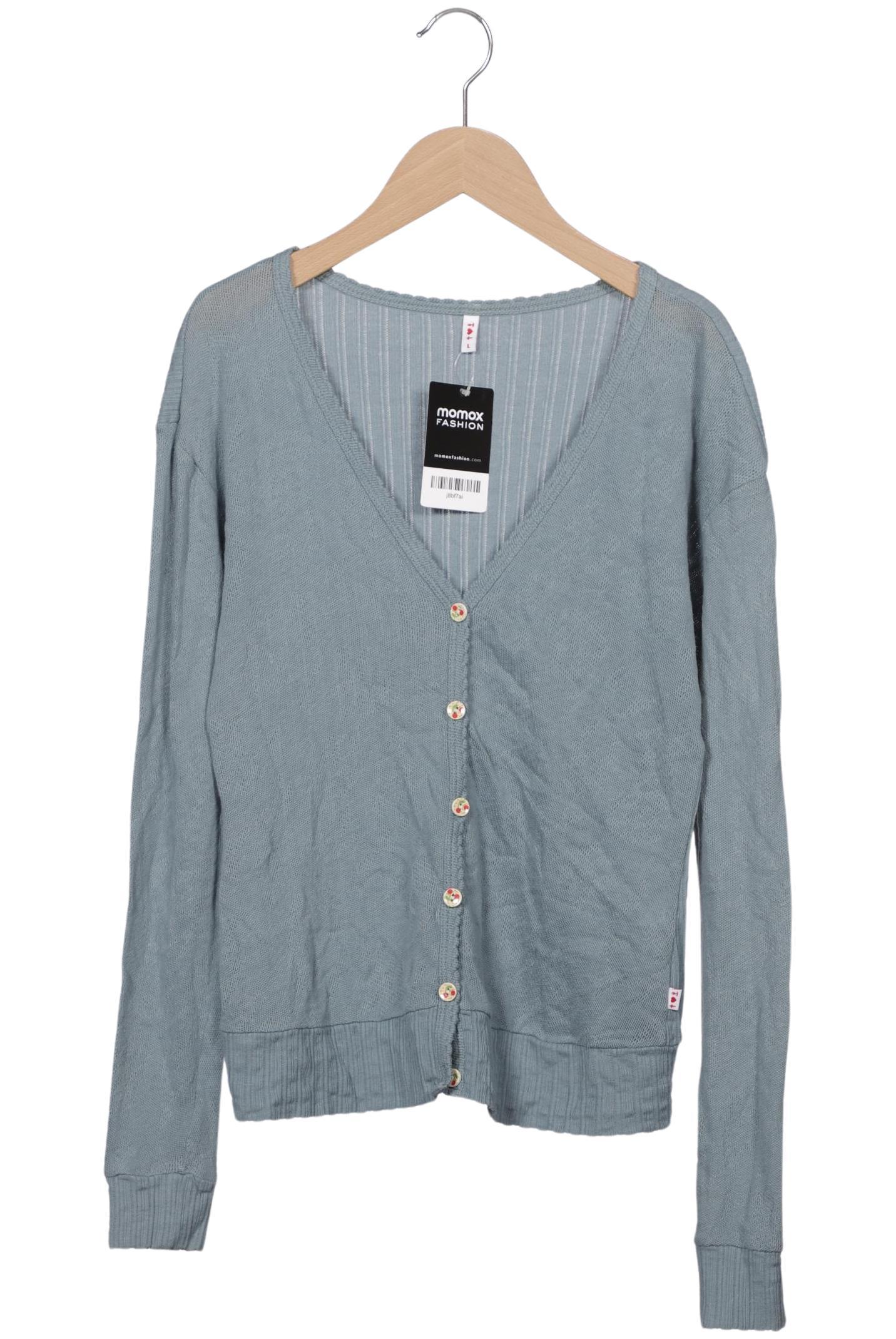 

Blutsgeschwister Damen Strickjacke, hellblau, Gr. 42