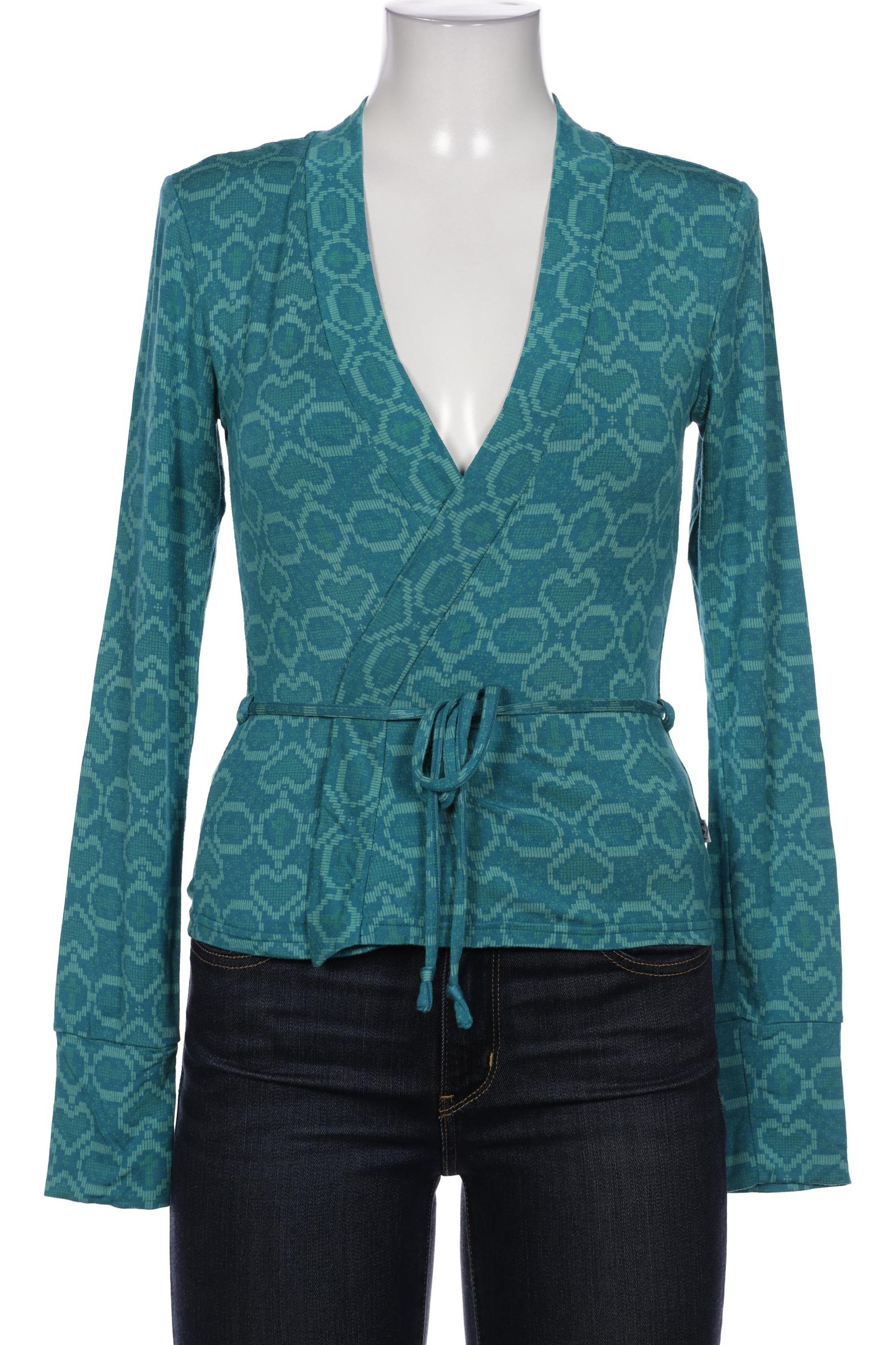 

Blutsgeschwister Damen Strickjacke, türkis, Gr. 36