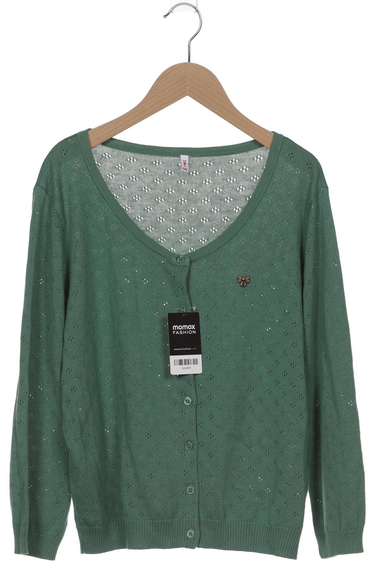 

Blutsgeschwister Damen Strickjacke, türkis, Gr. 46