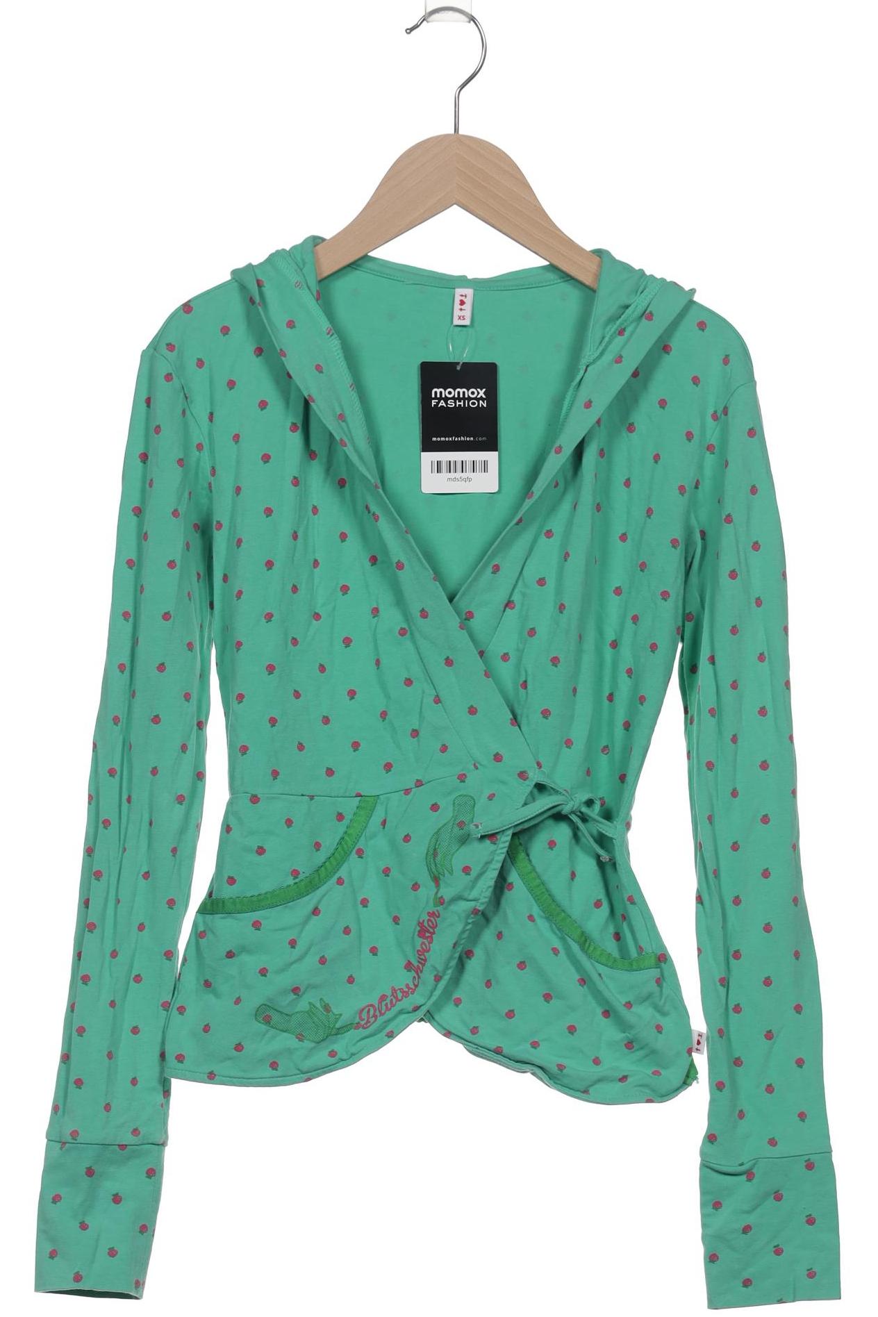 

Blutsgeschwister Damen Strickjacke, grün, Gr. 34