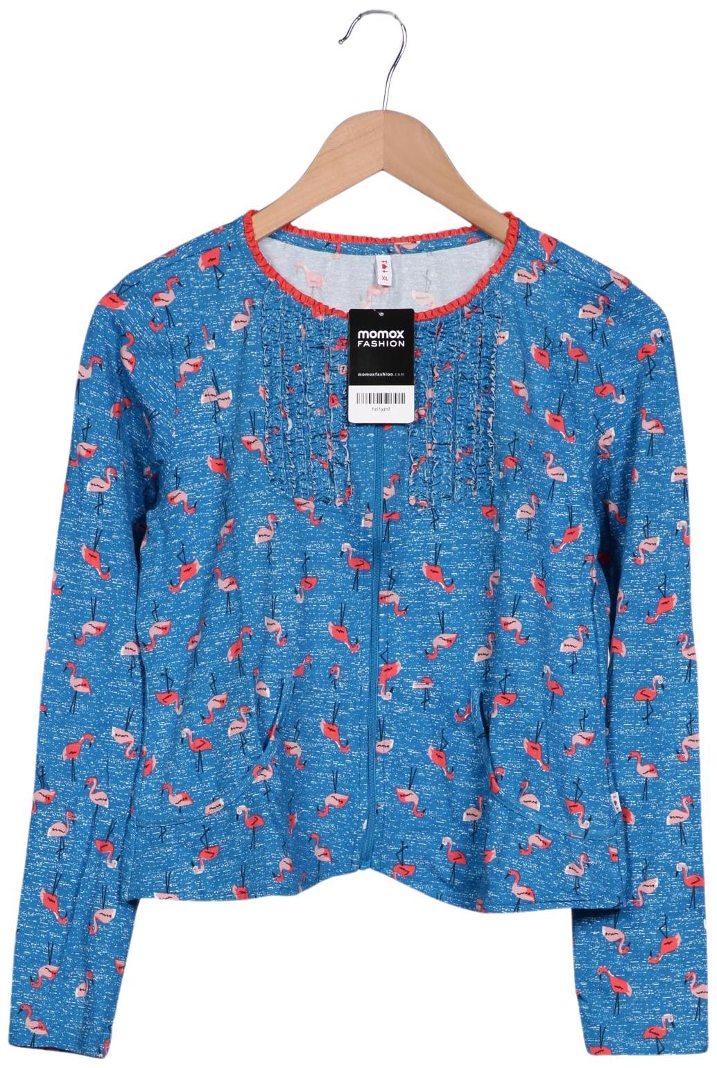 

Blutsgeschwister Damen Strickjacke, blau, Gr. 44