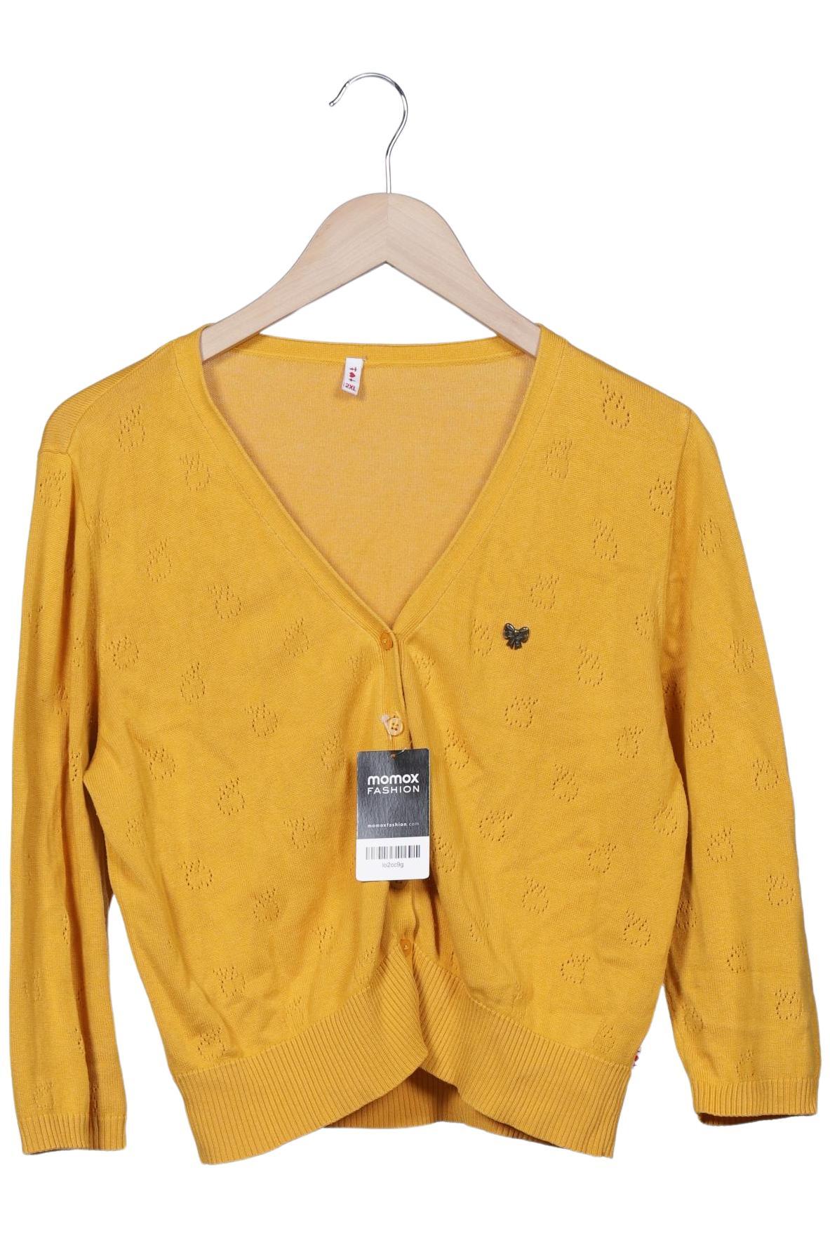 

Blutsgeschwister Damen Strickjacke, orange, Gr. 46