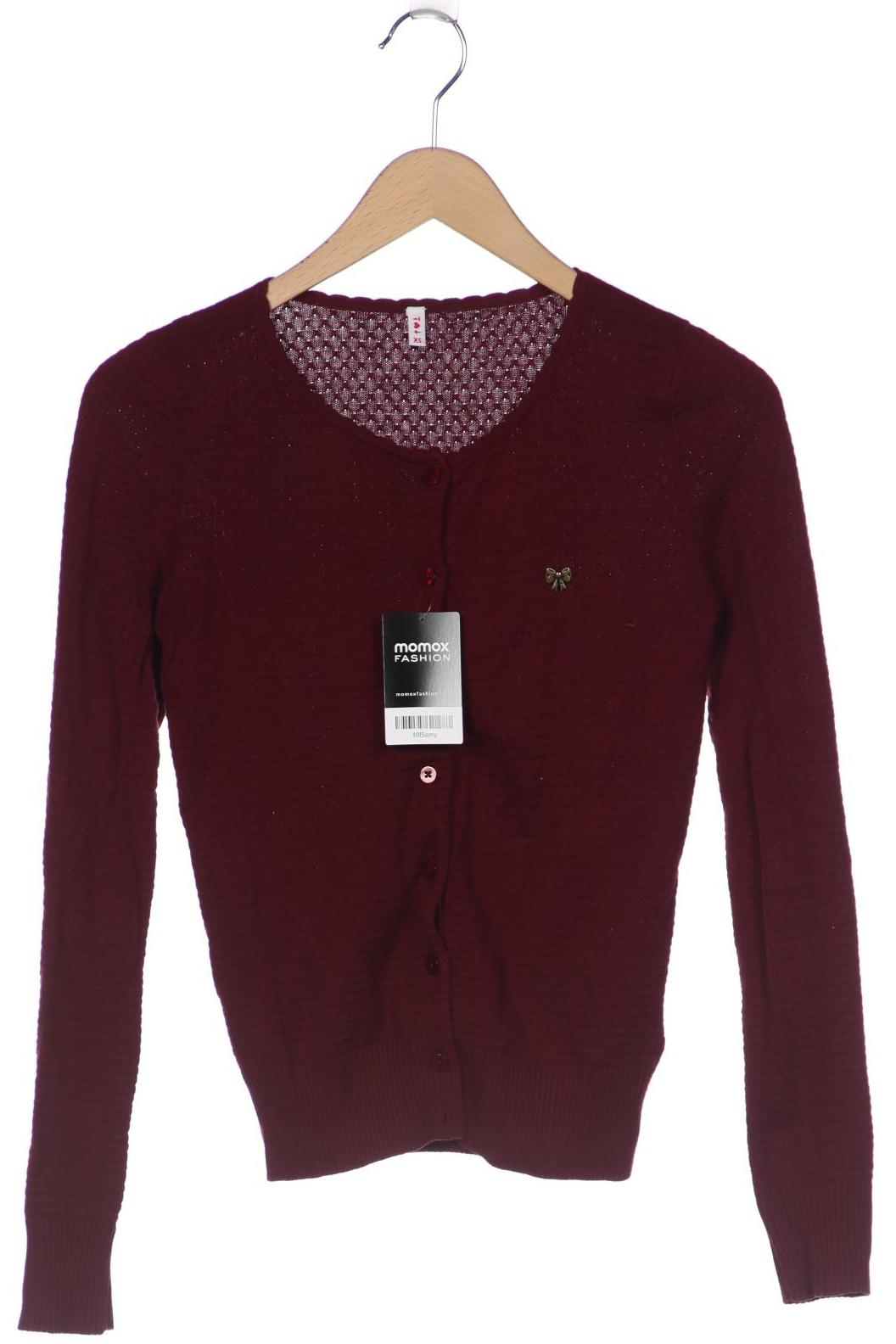 

Blutsgeschwister Damen Strickjacke, bordeaux, Gr. 34