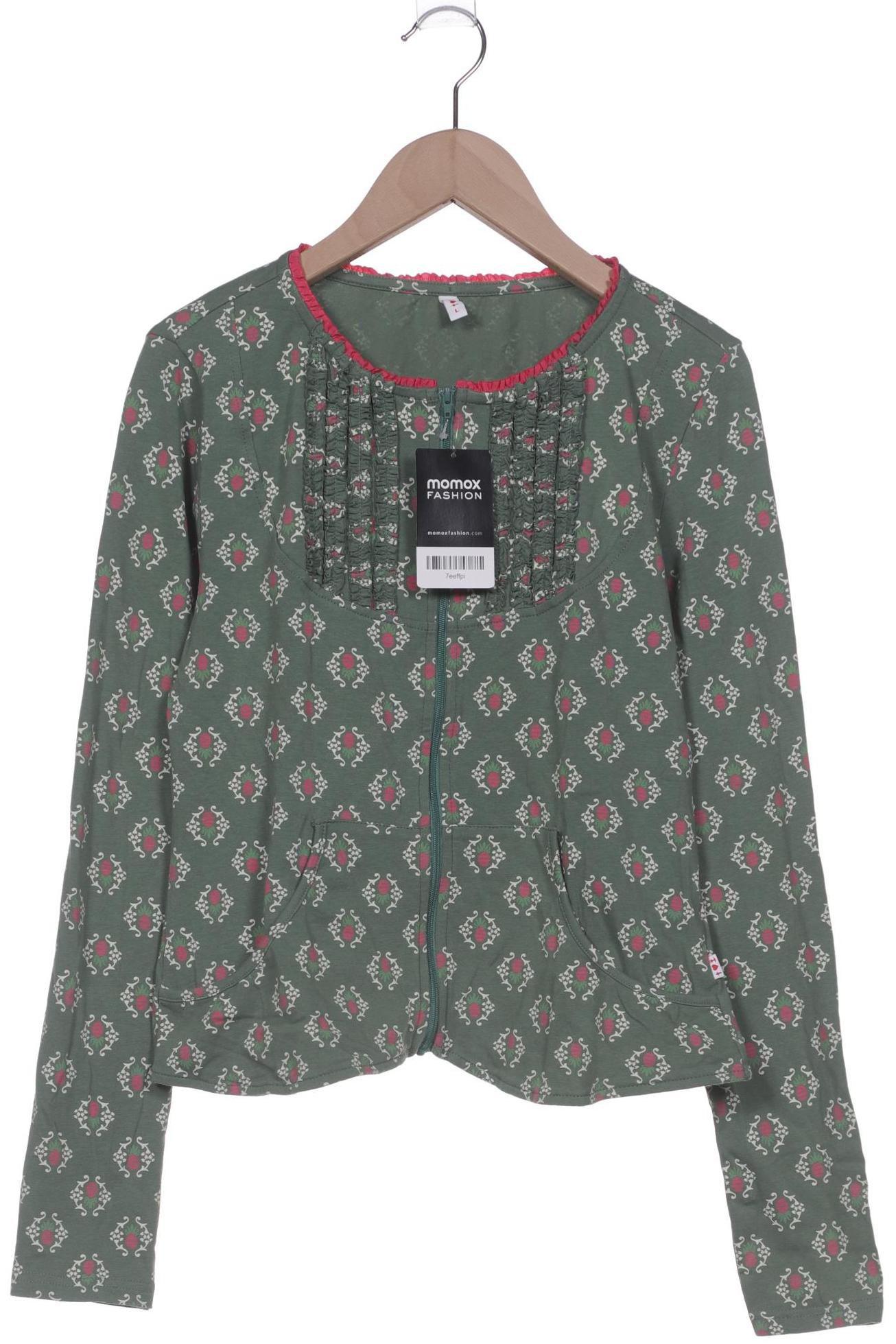 

Blutsgeschwister Damen Strickjacke, grün, Gr. 42