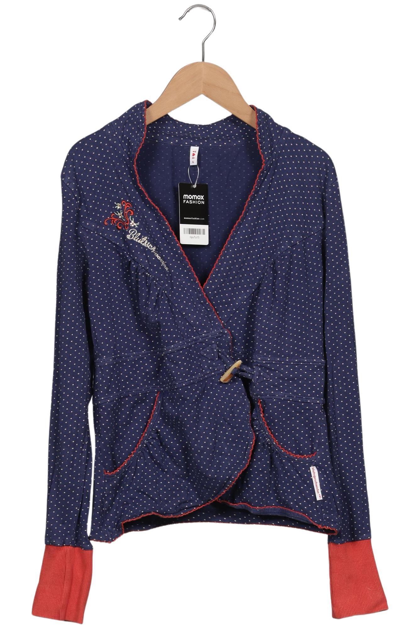 

Blutsgeschwister Damen Strickjacke, marineblau, Gr. 42