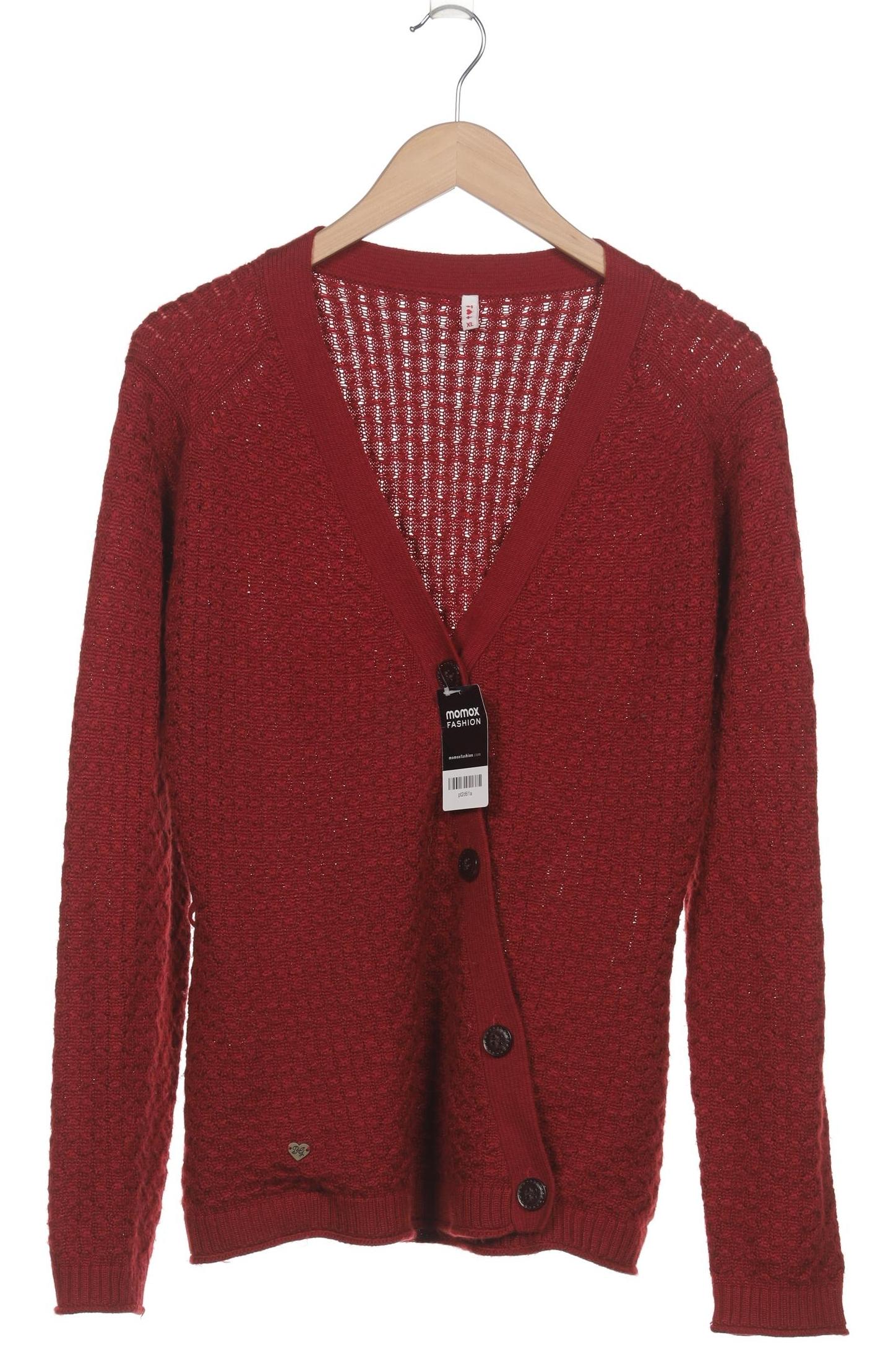 

Blutsgeschwister Damen Strickjacke, rot, Gr. 44
