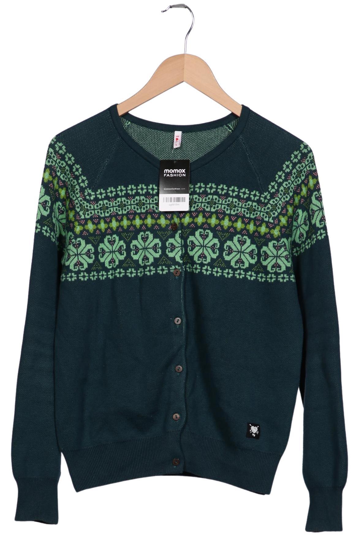 

Blutsgeschwister Damen Strickjacke, türkis, Gr. 42