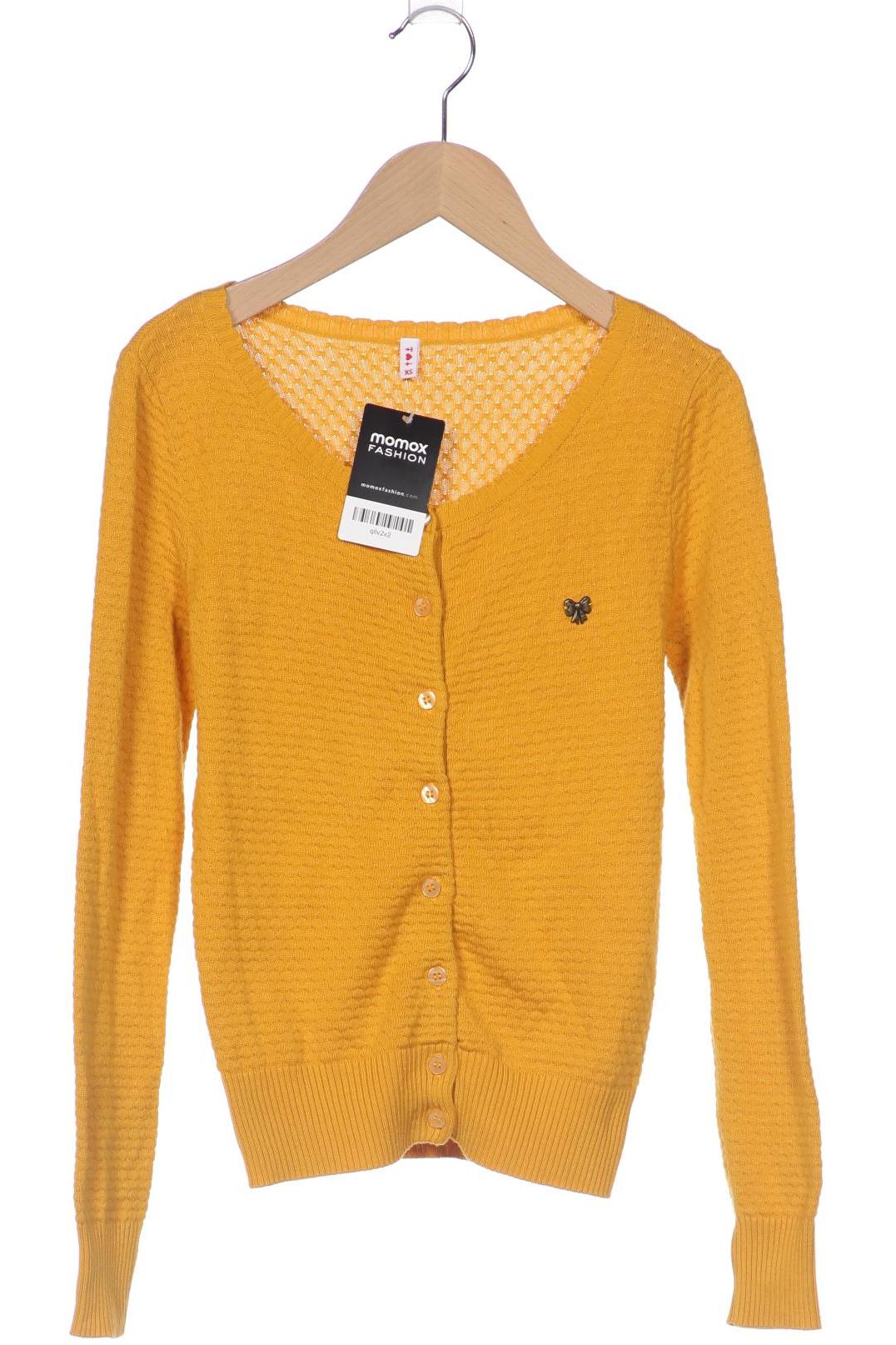 

Blutsgeschwister Damen Strickjacke, gelb, Gr. 34