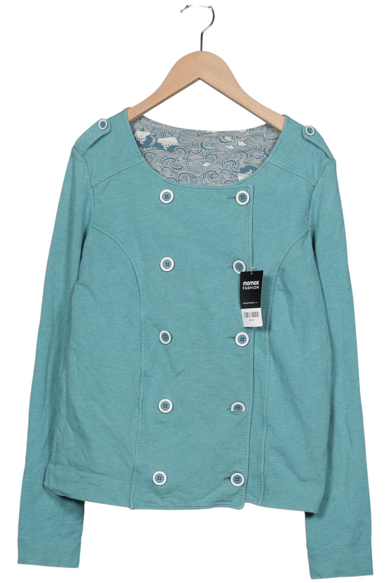 

Blutsgeschwister Damen Strickjacke, türkis, Gr. 36