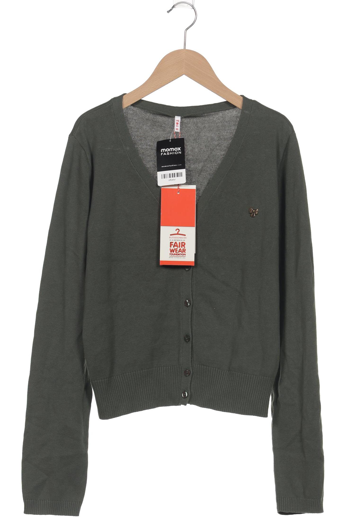 

Blutsgeschwister Damen Strickjacke, grün, Gr. 44